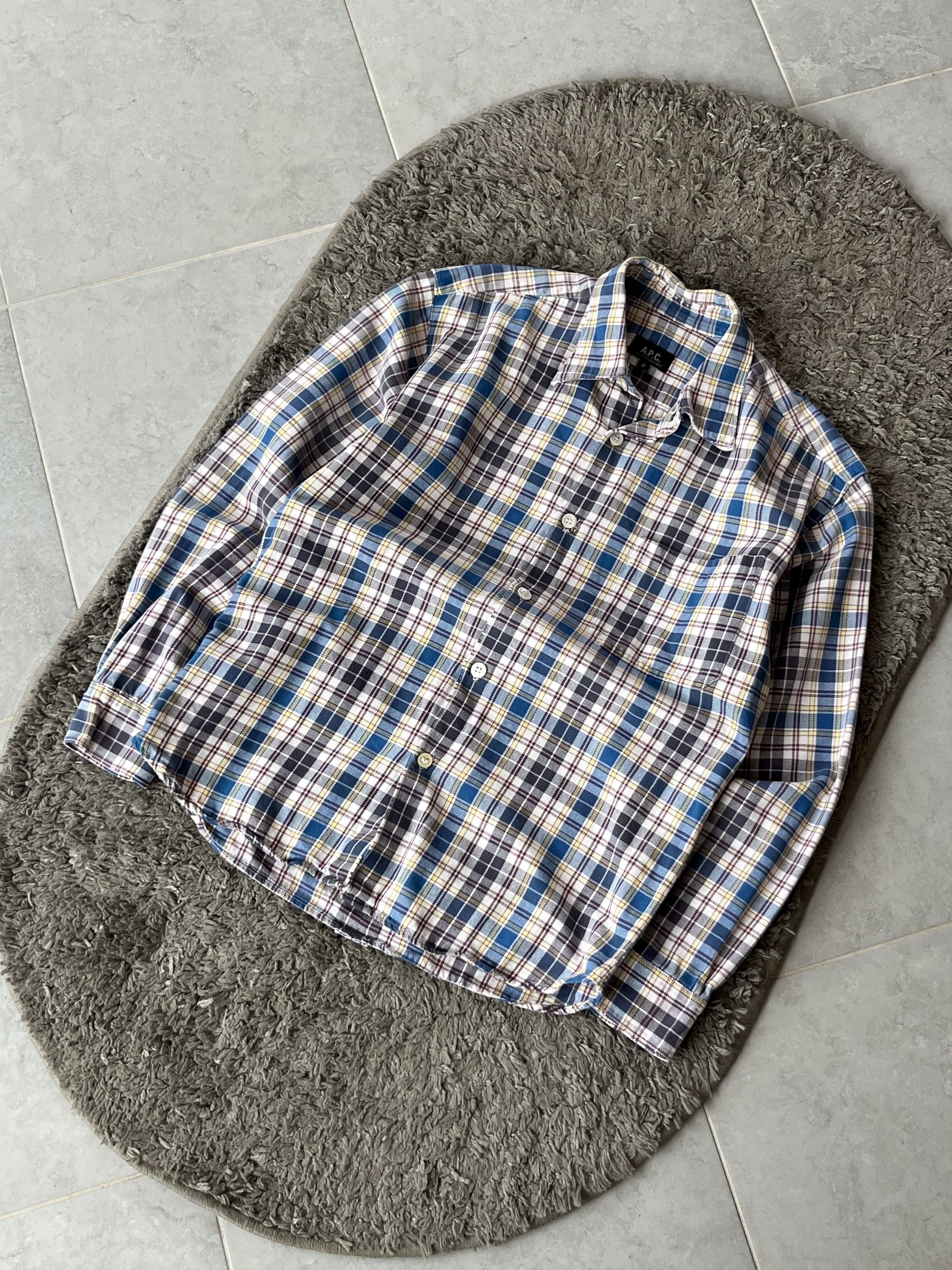 A.P.C. Vintage Shirt Button Up A.P.C. Size US M / EU 48-50 / 2 - 2 Thumbnail