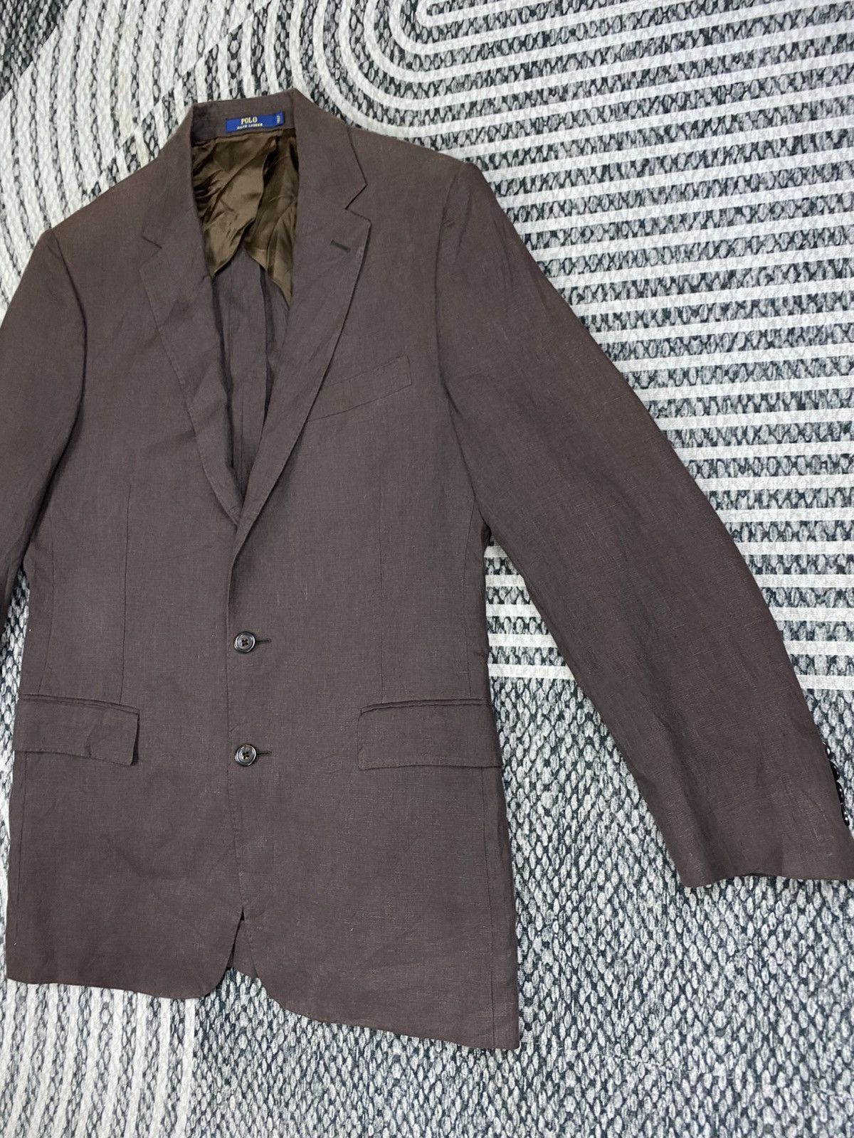 Polo Ralph Lauren Vintage Polo Ralph Lauren Double Button Brown Blazer Size US M / EU 48-50 / 2 - 4 Thumbnail
