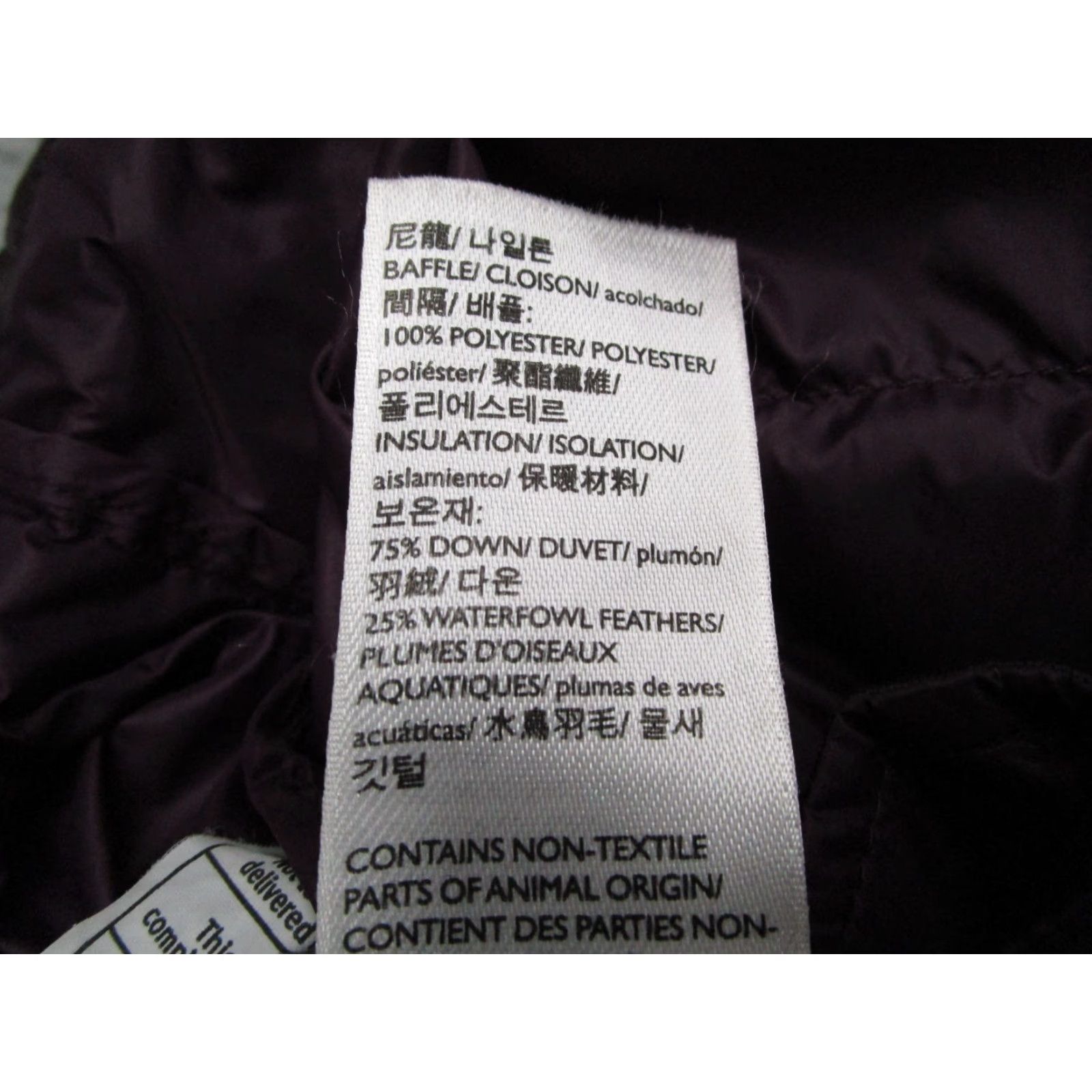 Eddie Bauer Eddie Bauer Jacket Women Medium Purple Luna Peak EB550 Down Hooded Puffer Size M / US 6-8 / IT 42-44 - 5 Thumbnail