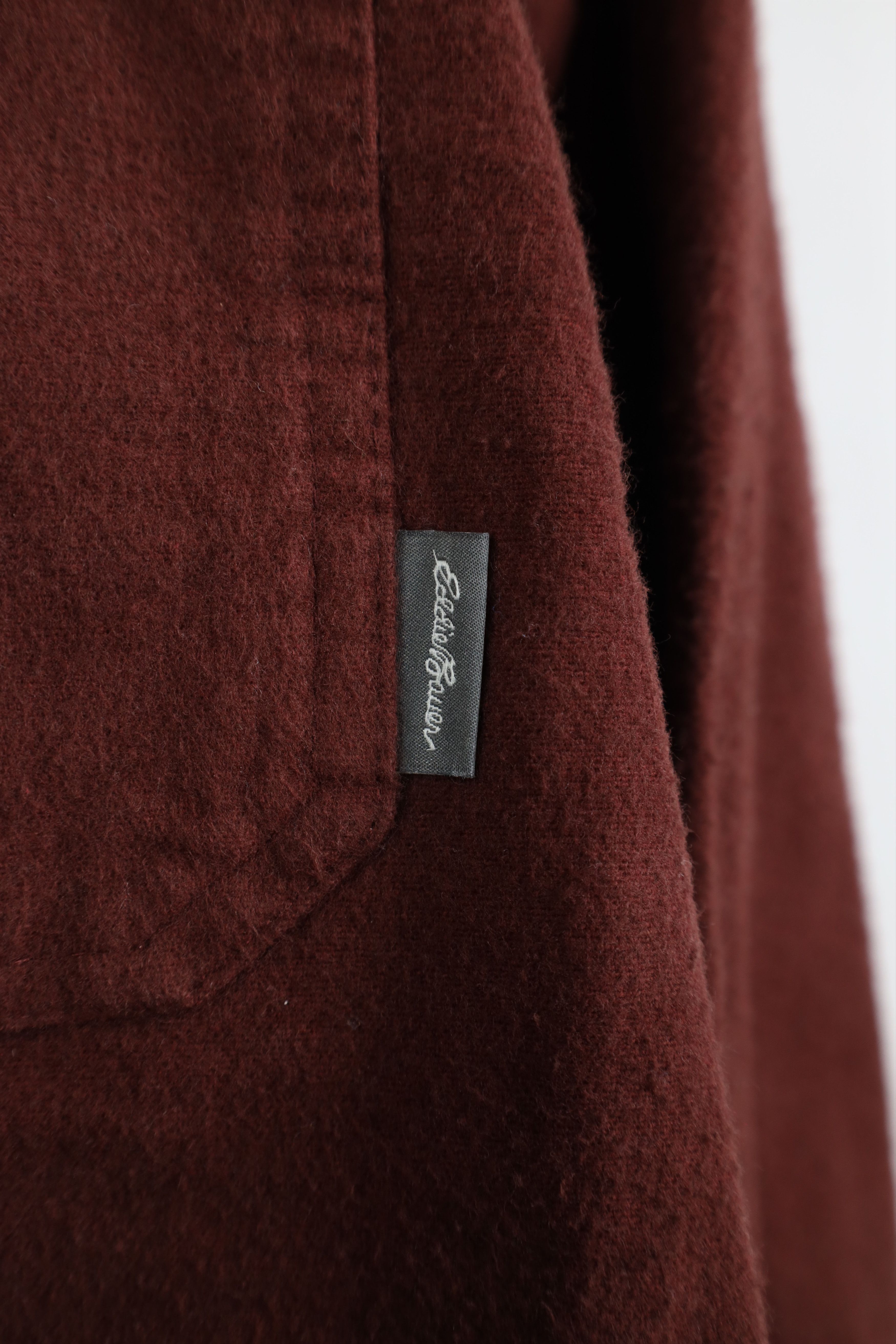 Eddie Bauer Vintage Eddie Bauer Heavyweight Cloth Button Shirt Red Size US XL / EU 56 / 4 - 4 Thumbnail