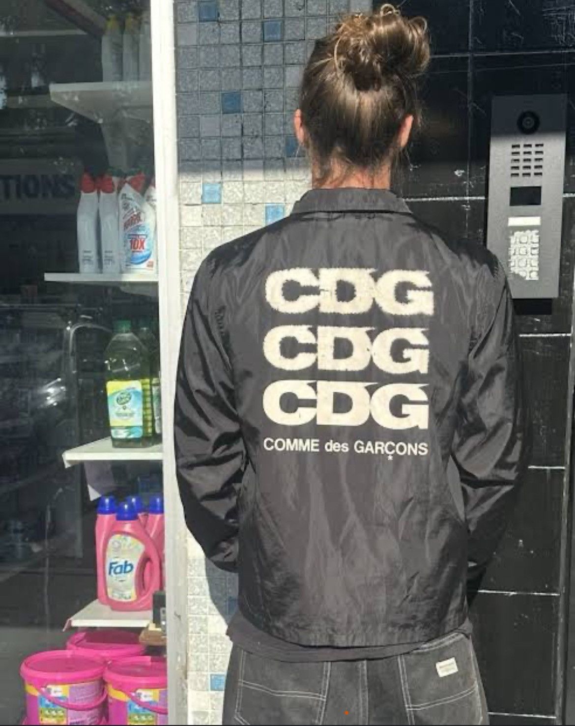Comme des Garcons Comme des Garçons CDG Coach Jacket black Size US M / EU 48-50 / 2 - 3 Thumbnail