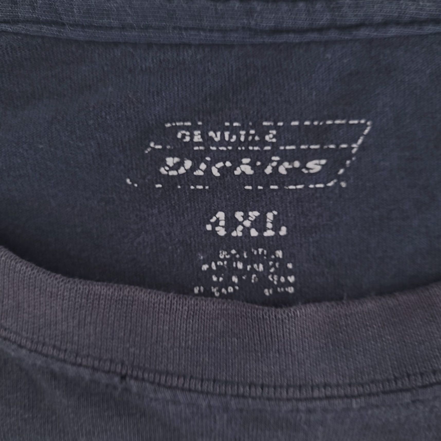 Dickies VINTAGE Dickies Shirt Mens 4XL Short Sleeve Work Distressed Grunge Size US XXL / EU 58 / 5 - 4 Thumbnail