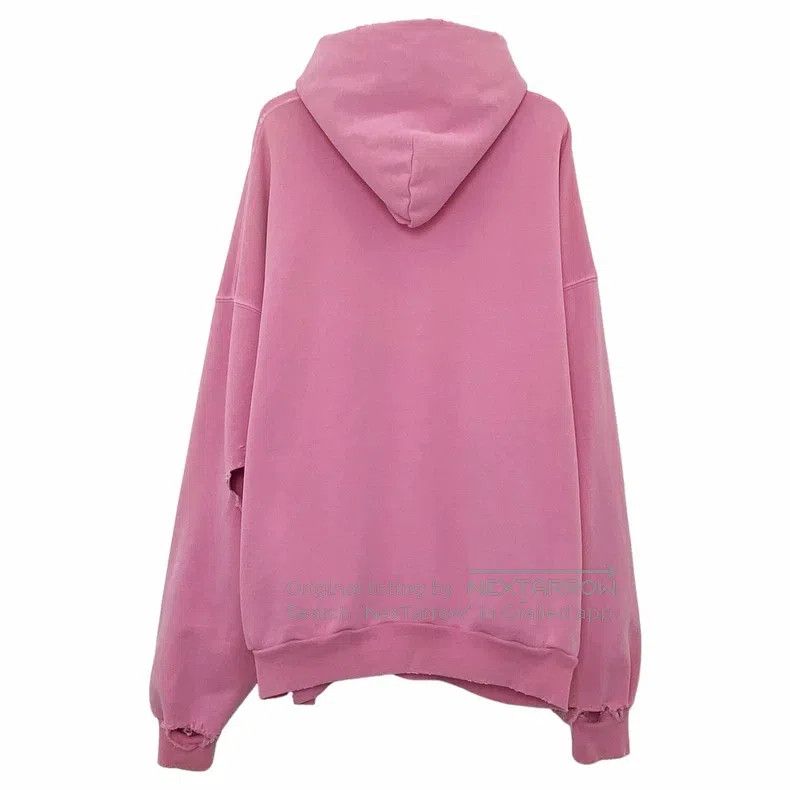 Balenciaga Balenciaga Letter Architecture Printed Hooded Raglan Long Size US S / EU 44-46 / 1 - 2 Thumbnail