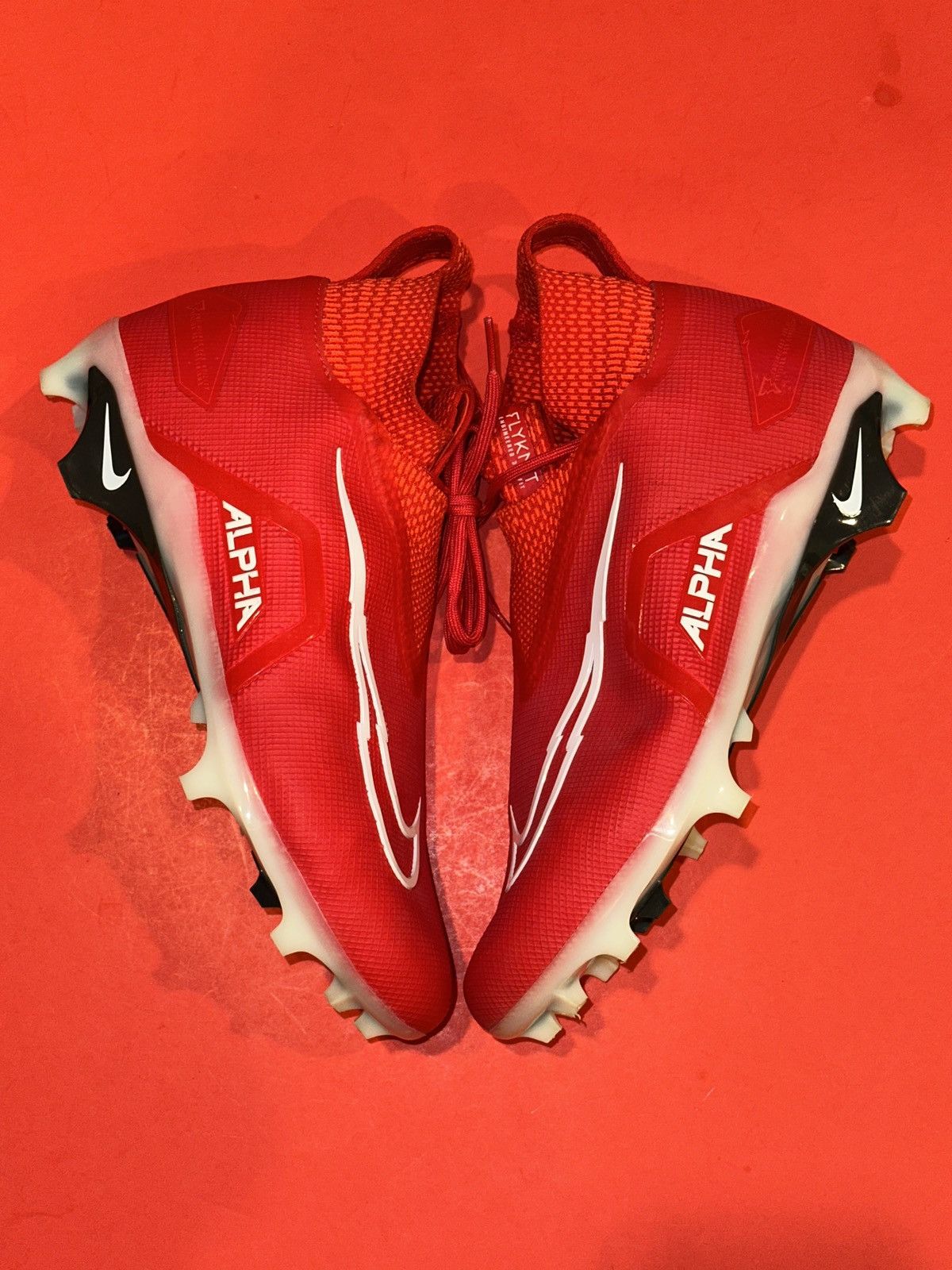 Nike Nike Alpha Menace Elite 3 Football Cleat Red Men Size 9 READ Size US 9 / EU 42 - 6 Thumbnail