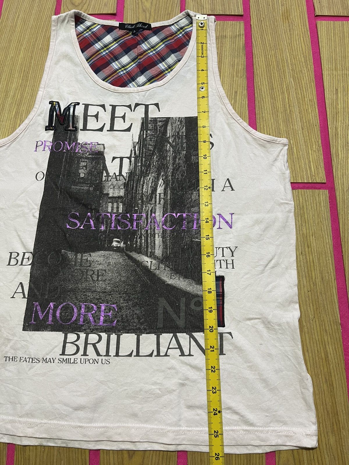 If Six Was Nine Y2K CLASH AHEAD TANK TOP ifsix style Size US L / EU 52-54 / 3 - 7 Thumbnail