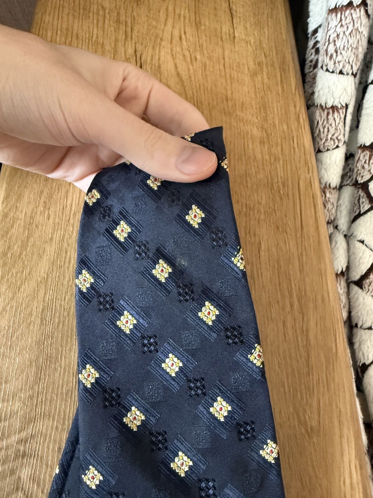 Yves Saint Laurent Vintage Ysl Yves Saint Laurent Tie Size ONE SIZE - 3 Thumbnail