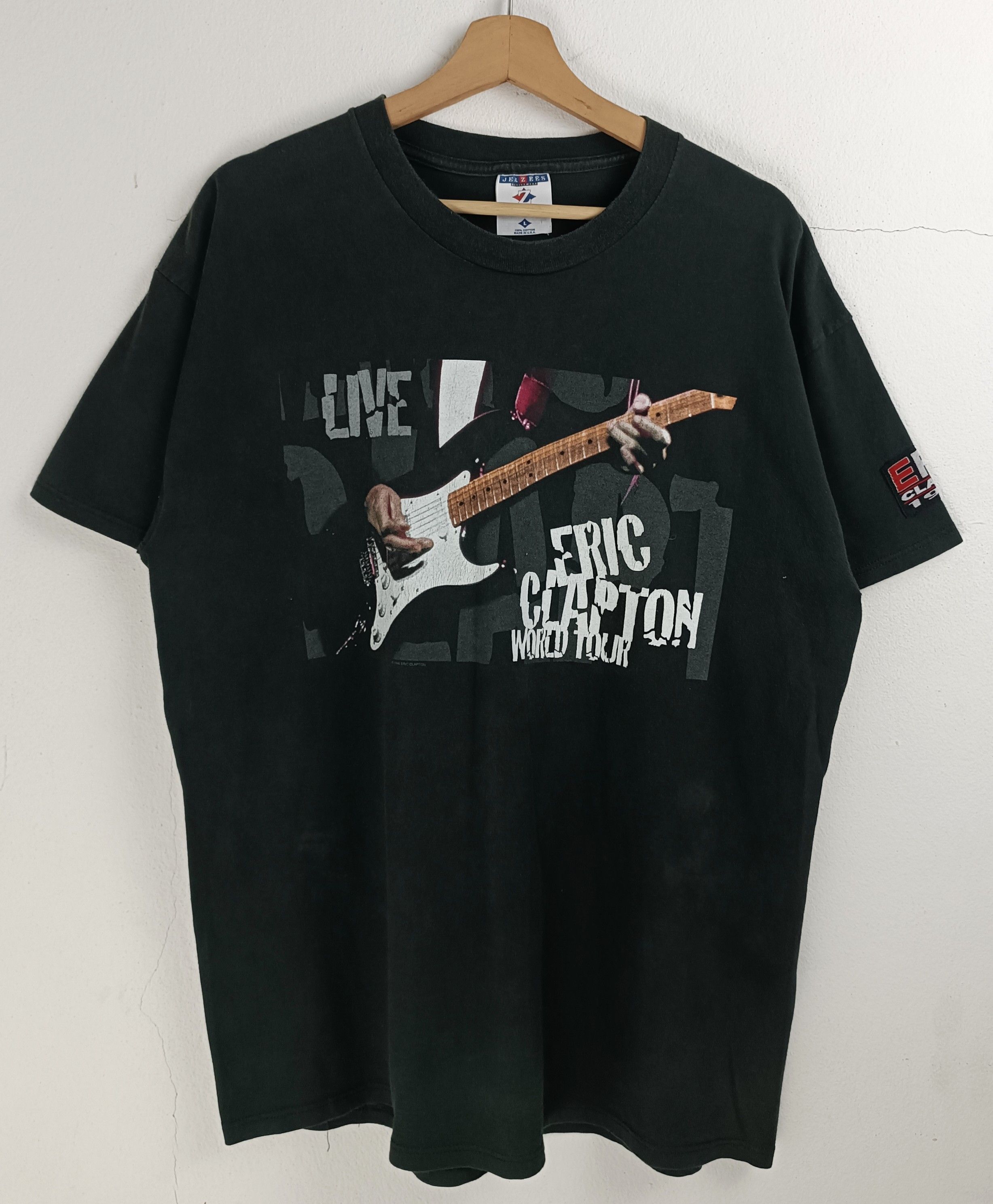 Band Tees VINTAGE 90'S ERIC CLAPTON JAPAN TOUR VERY RARE ROCK BEATLES Size US L / EU 52-54 / 3 - 3 Thumbnail