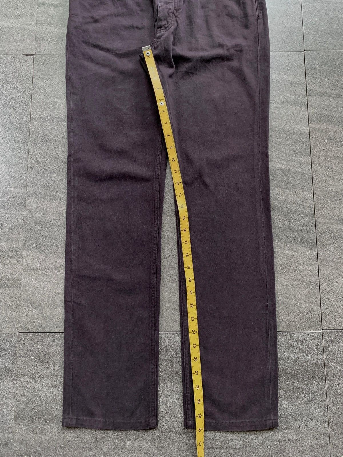 Maison Margiela FREE TAX! Fadded Effect Slim Denim Jeans Size US 31 - 14 Thumbnail
