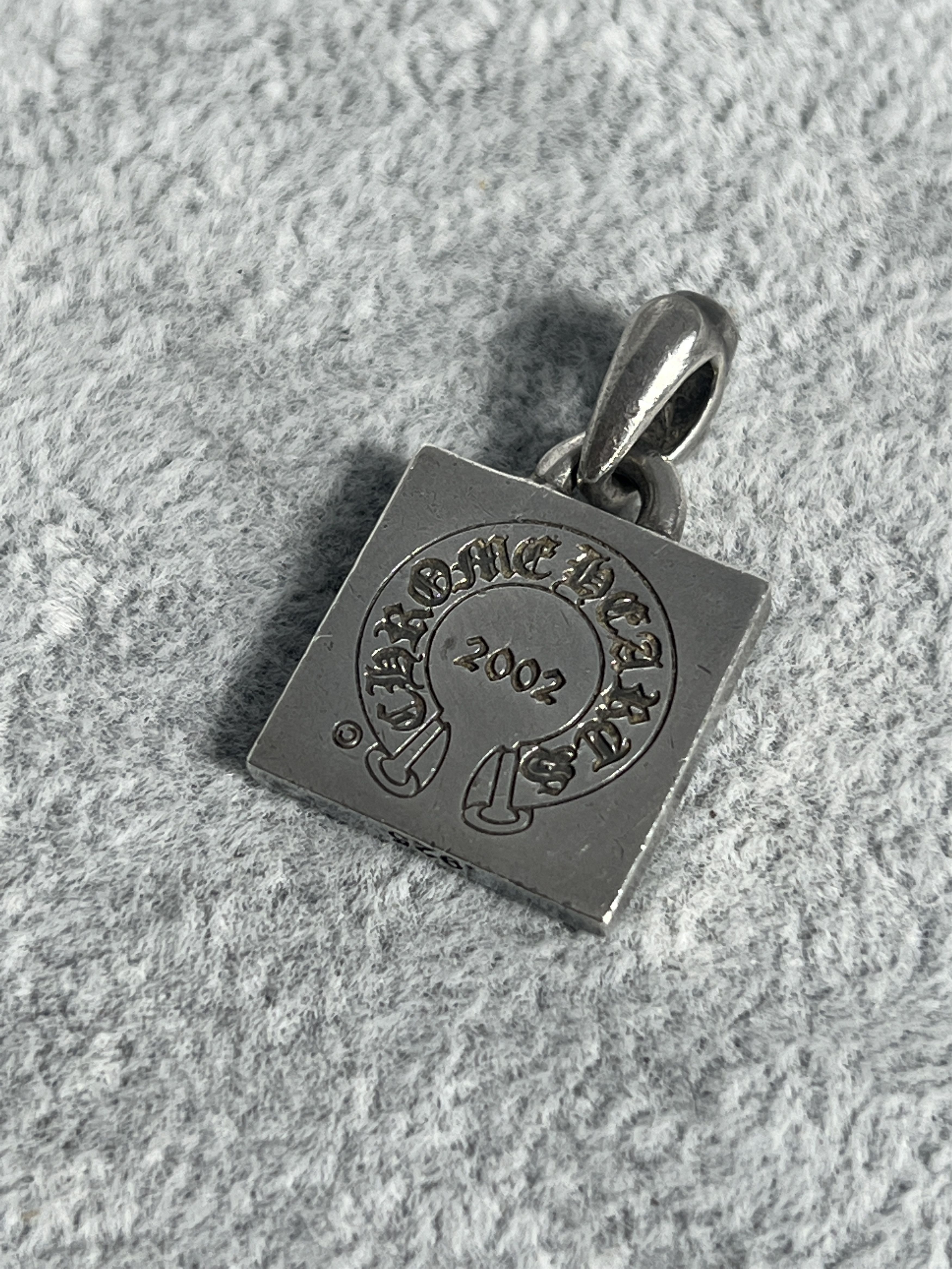 Chrome Hearts Chrome Hearts CH Square Pendant 2002 .925 Silver Size ONE SIZE - 5 Thumbnail