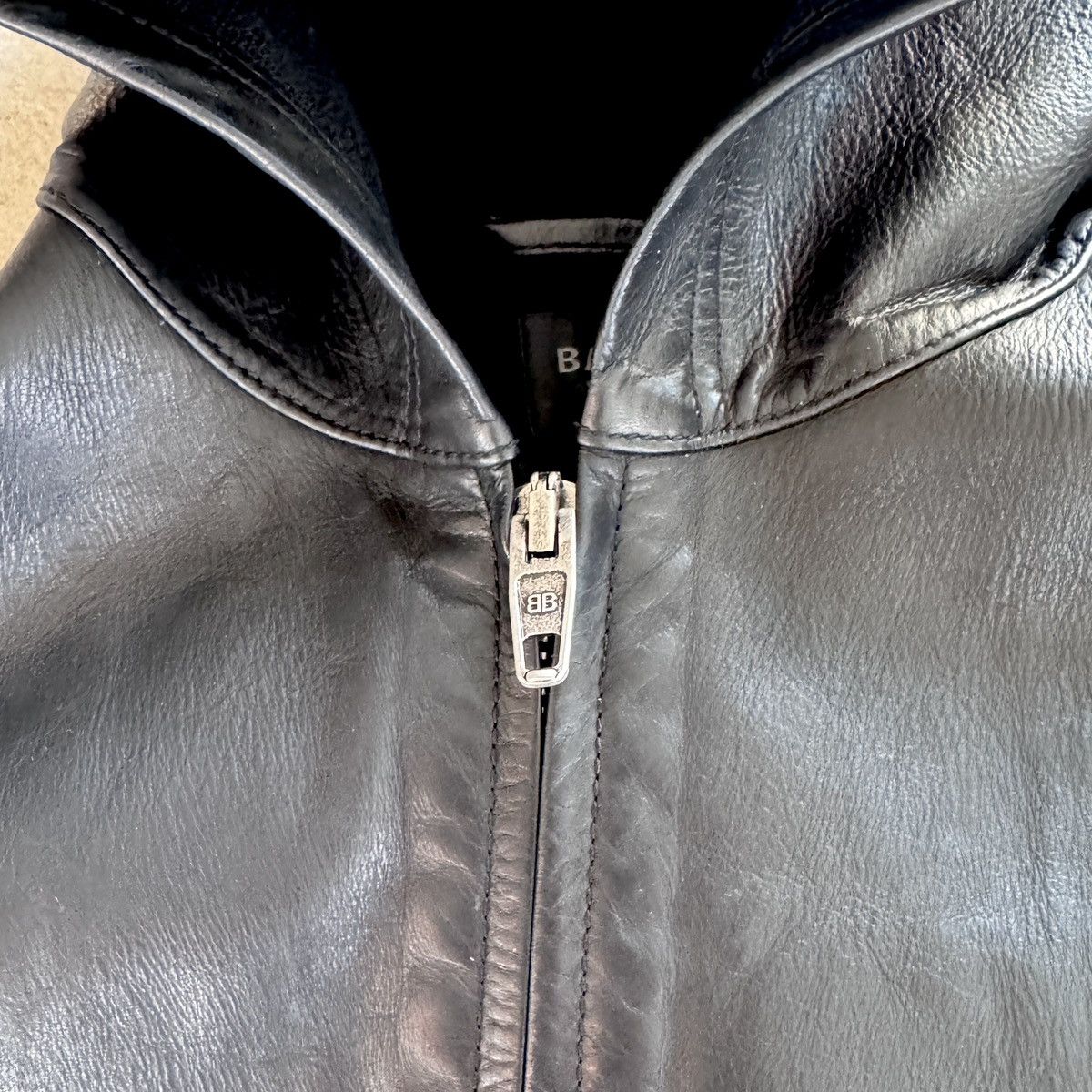 Balenciaga Balenciaga Hooded Leather Bomber Jacket Size XS / US 0-2 / IT 36-38 - 4 Thumbnail