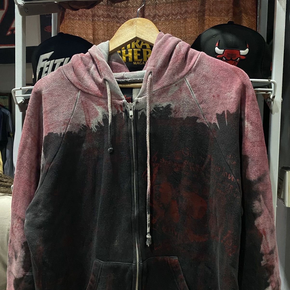 Hysteric Glamour Seditionaries H. Naoto Anarchy Punk Zip Up Hoodie Size US L / EU 52-54 / 3 - 3 Thumbnail