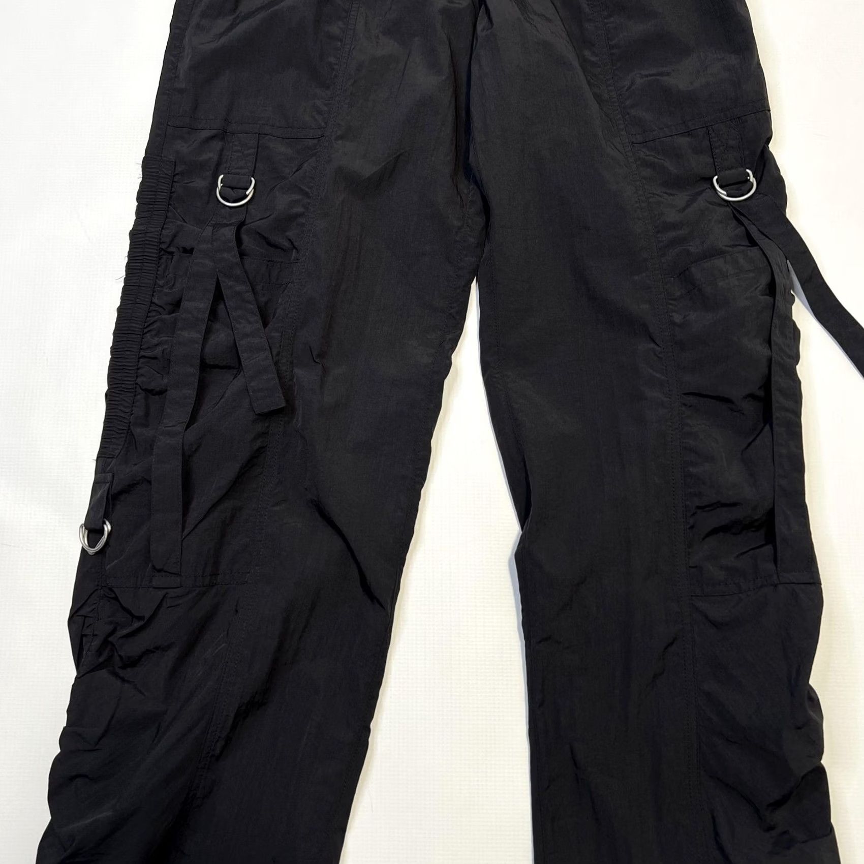 Pacsun Pacsun Pants Womens XS Black Cargo Streetwear Elastic Waist Utility Pockets New Size 26" / US 2 / IT 38 - 5 Thumbnail