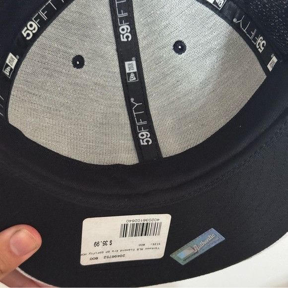New Era NEW ERA YANKEES MLB DIAMOND ERA 59FIFTY FITTED SZ 8 HAT Size ONE SIZE - 7 Thumbnail