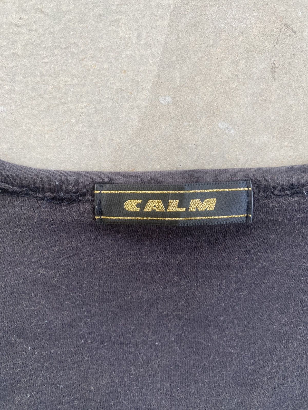 Japanese Brand CALM DMSTNO.41 PUNK RACING STYLE TEE Size US XS / EU 42 / 0 - 3 Thumbnail