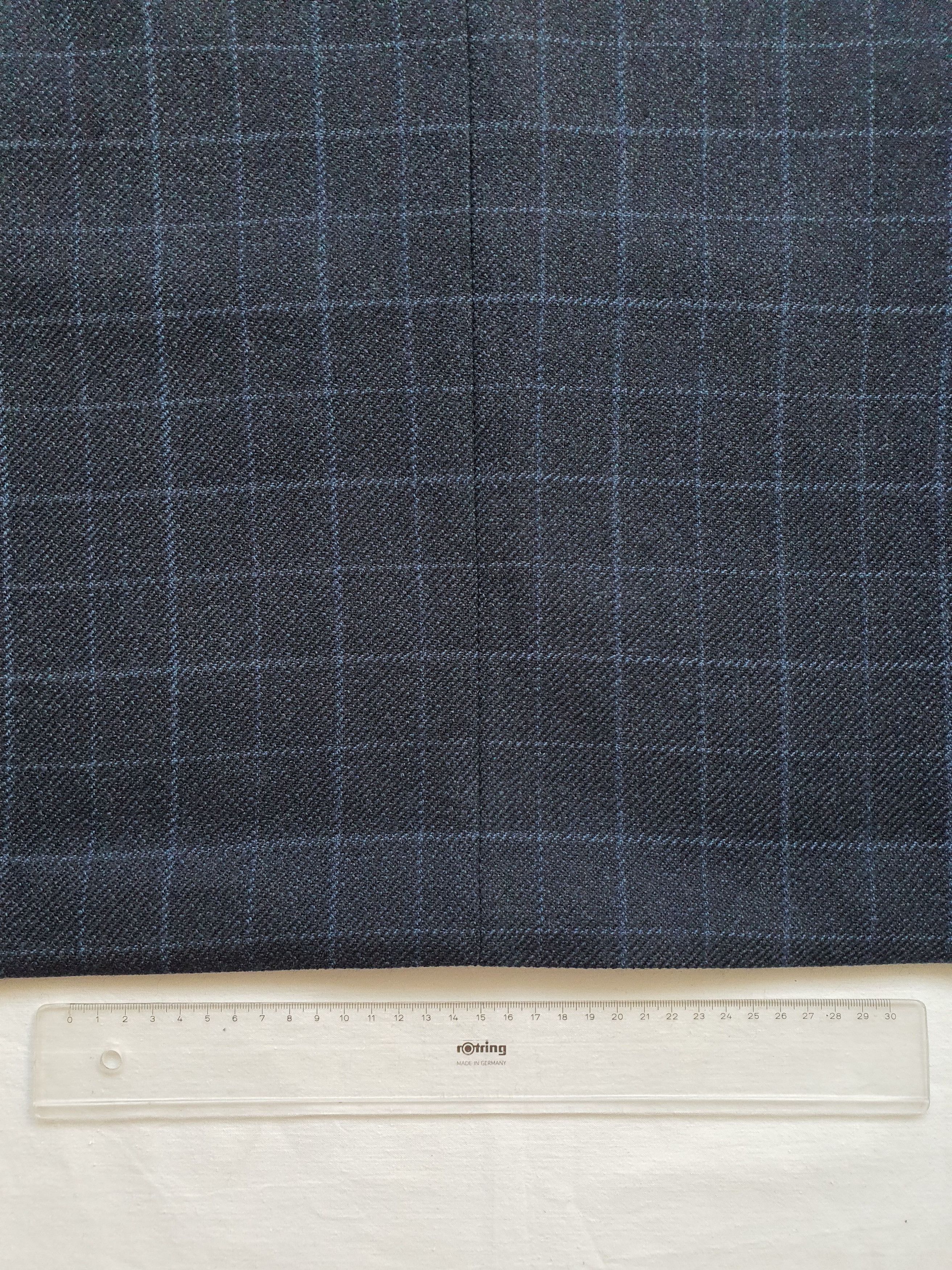Yves Saint Laurent Vintage (80s 90s) Windowpane Sports Coat Jacket Size 40R - 10 Thumbnail