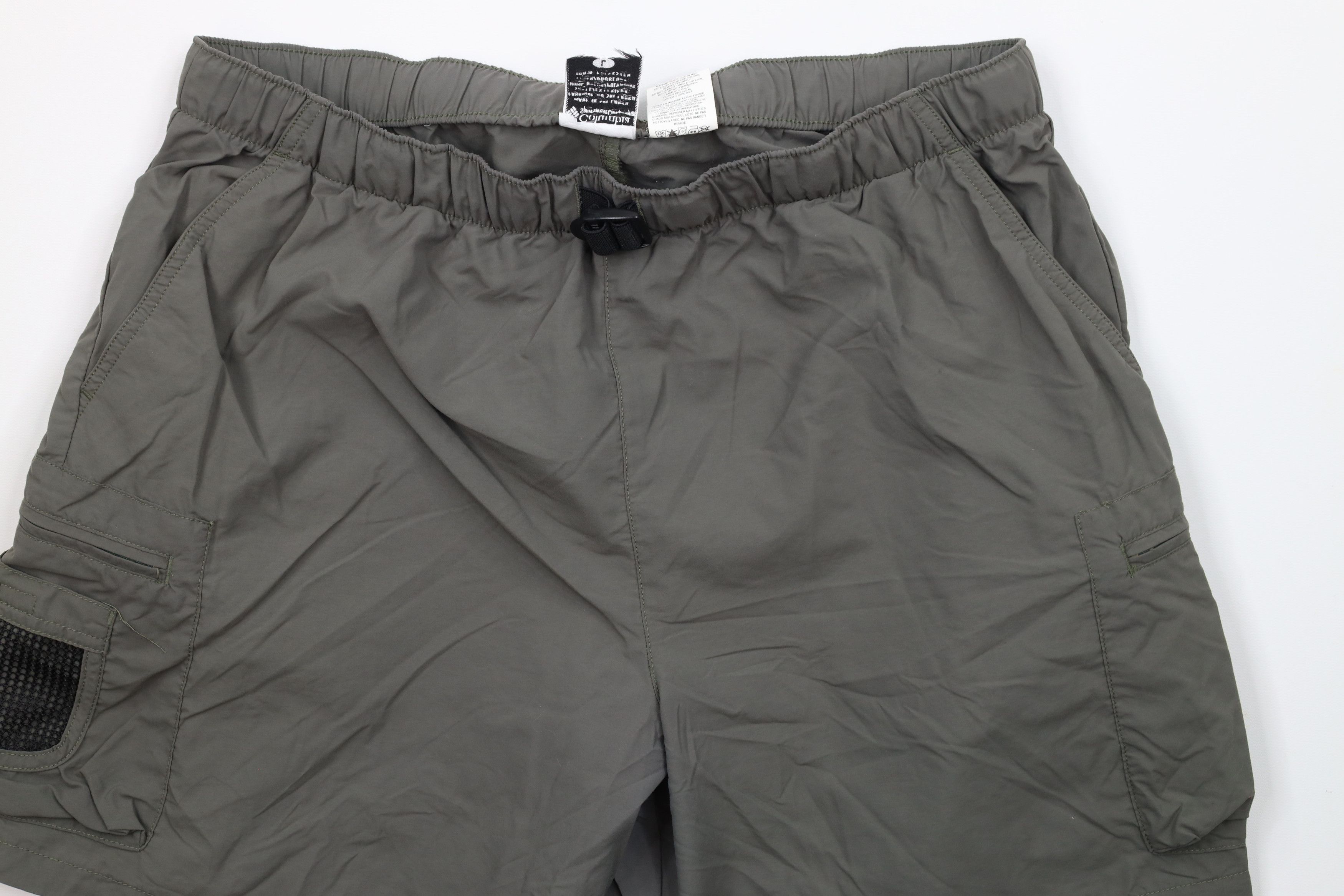 Columbia × Vintage Vintage 90s Columbia Above Knee Shorts Nylon Green Size US 34 / EU 50 - 3 Thumbnail