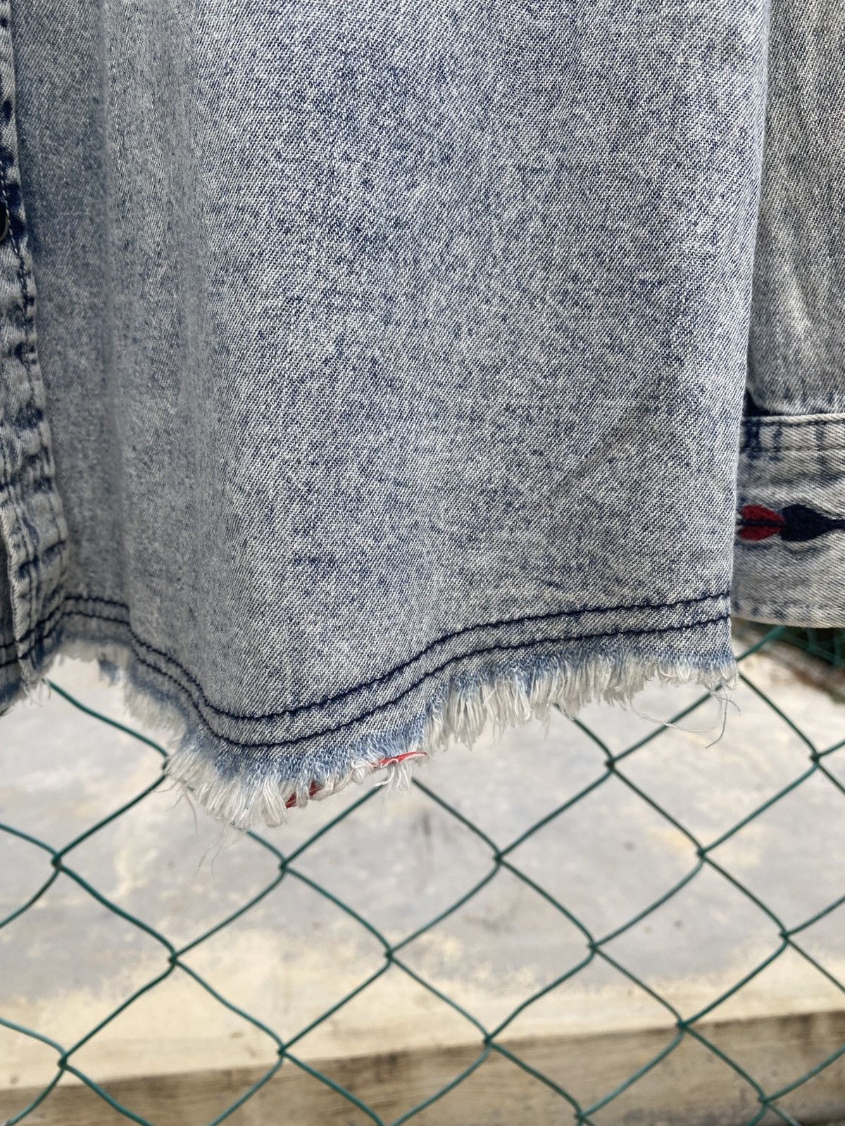 291295=Homme 291295-homme embroidery native western denim Size US M / EU 48-50 / 2 - 7 Thumbnail
