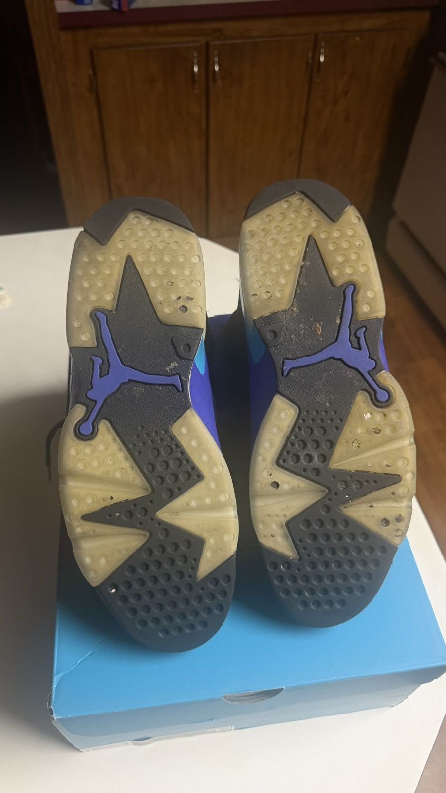 Jordan Brand Jordan 6 Aqua Retro Size US 11.5 / EU 44-45 - 4 Thumbnail