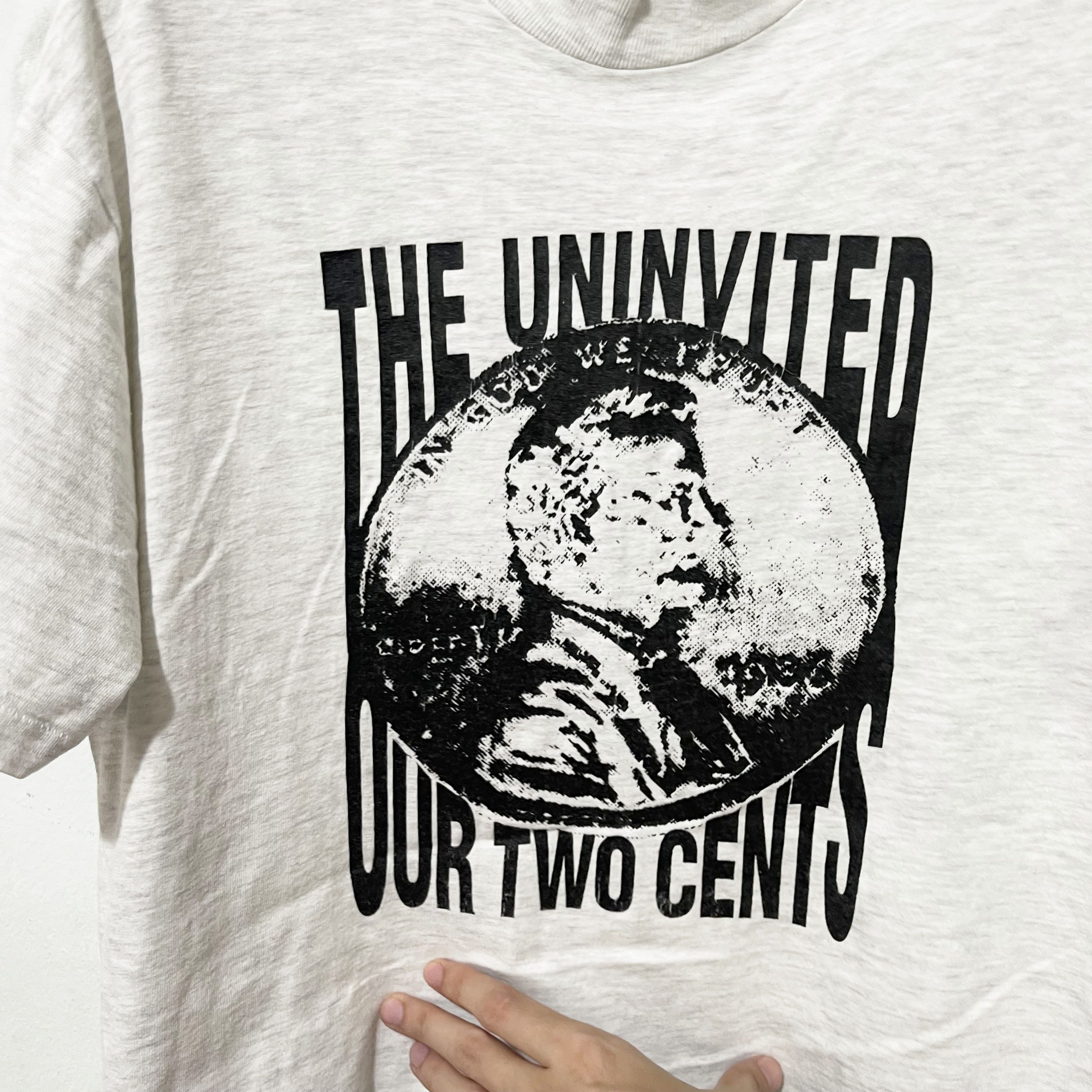 Band Tees Vintage 1994 The Uninvited Our Two Cents T-Shirt Size US M / EU 48-50 / 2 - 2 Thumbnail