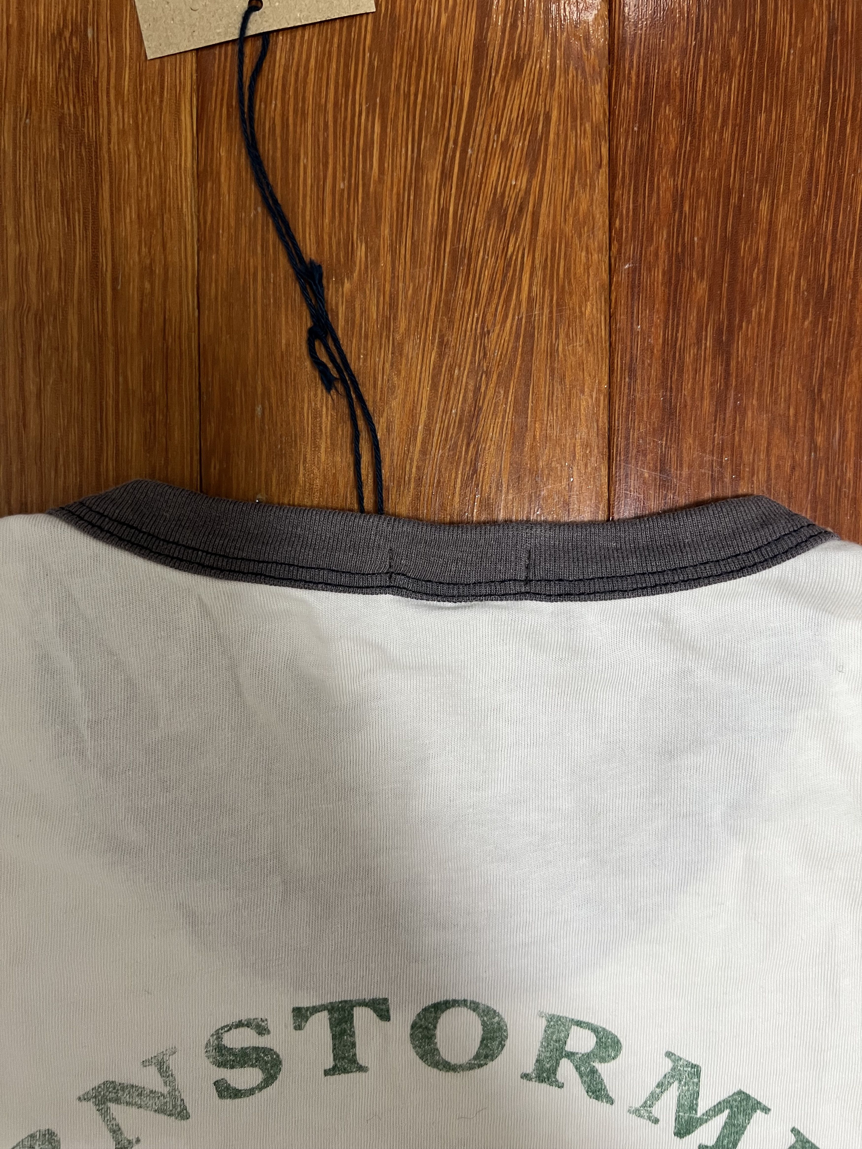 WYTHE 💚 Wythe Cotton Ringer T-Shirt Barnstormers Back Print NEW Size US M / EU 48-50 / 2 - 9 Thumbnail