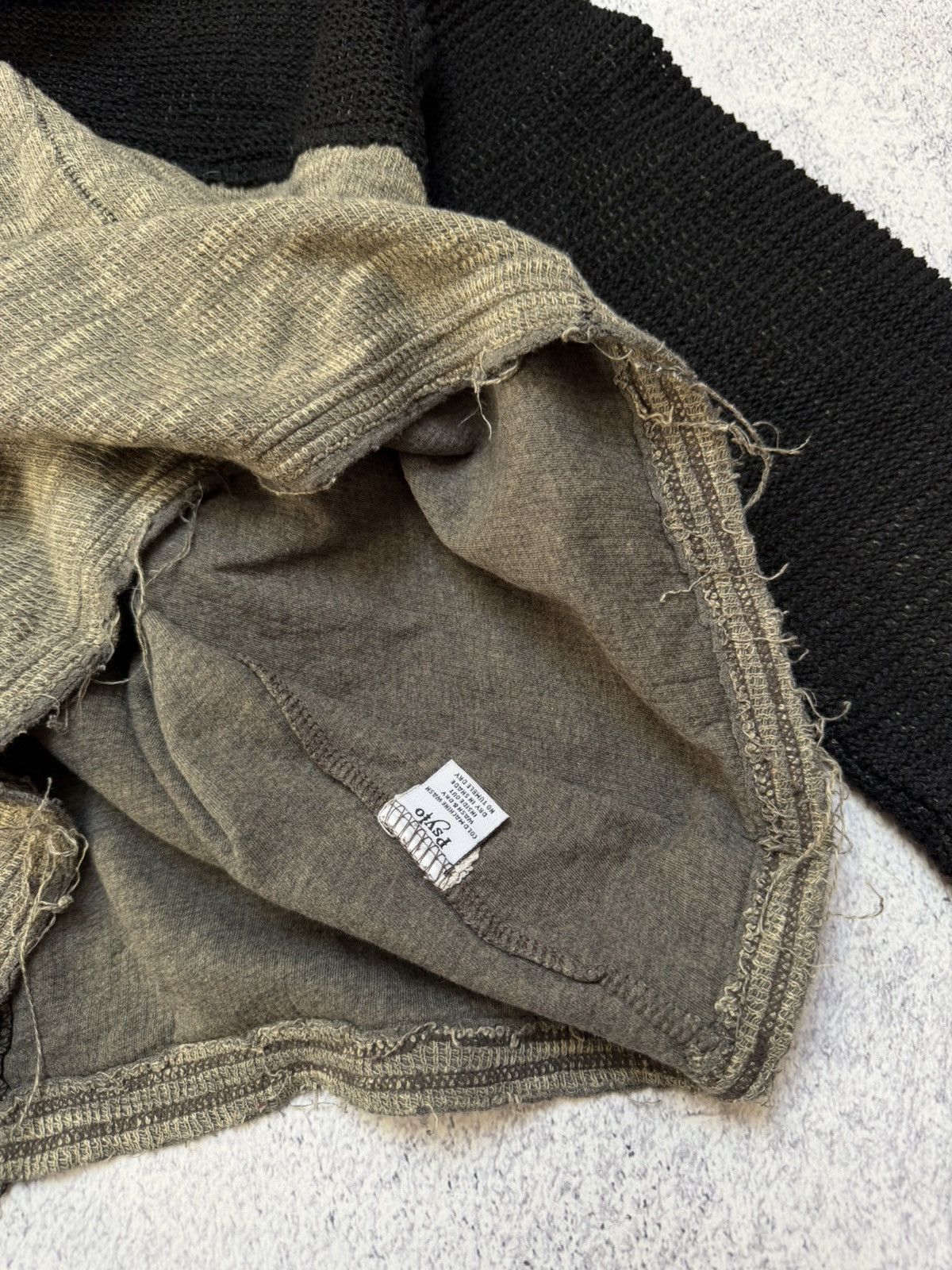 If Six Was Nine 00s Y2K Distressed Knit Sweater Opium Japanese Style Sweater Size S / US 4 / IT 40 - 9 Thumbnail