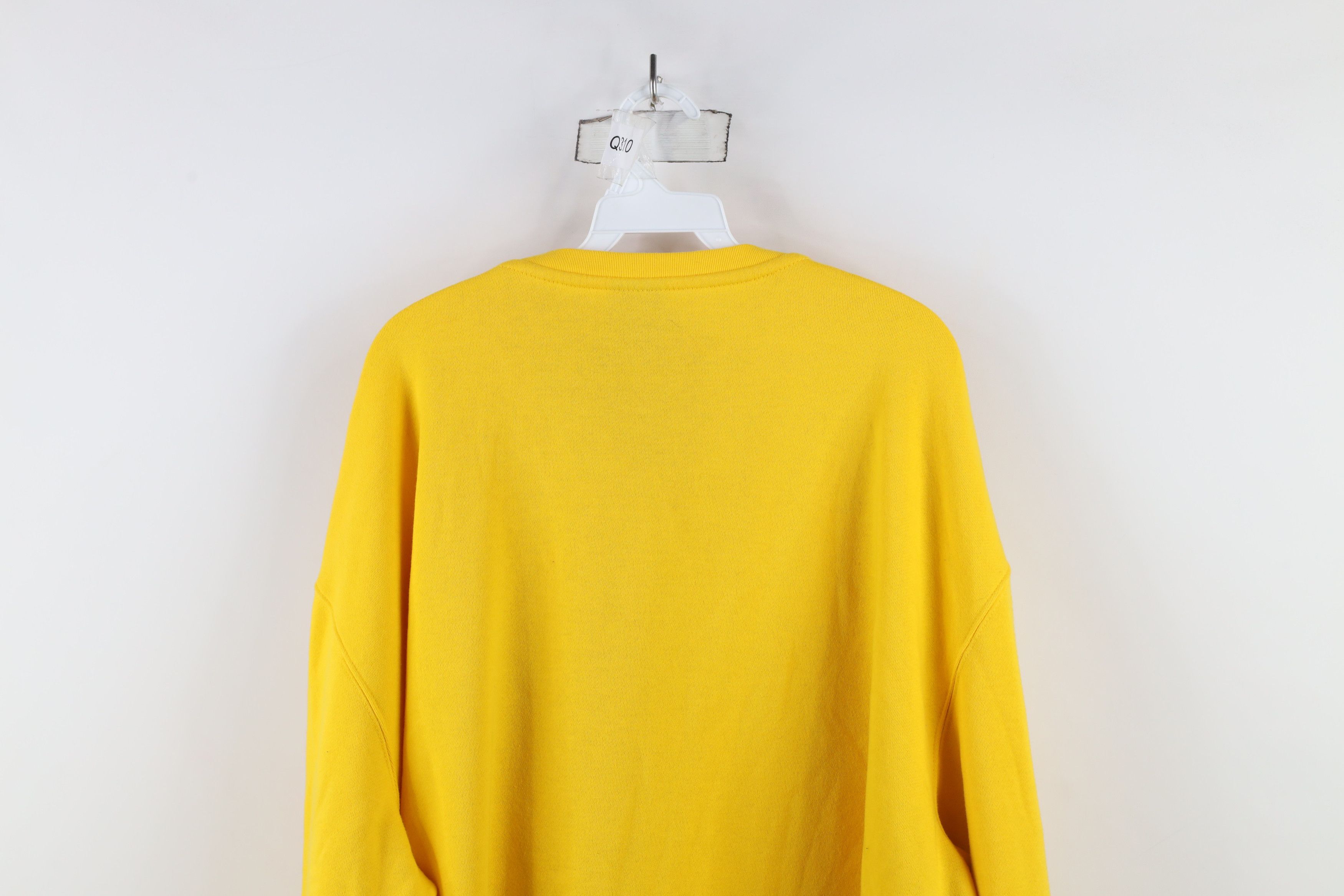 Vintage Vintage Go Blue University of Michigan Crewneck Sweatshirt Size US XXL / EU 58 / 5 - 9 Thumbnail