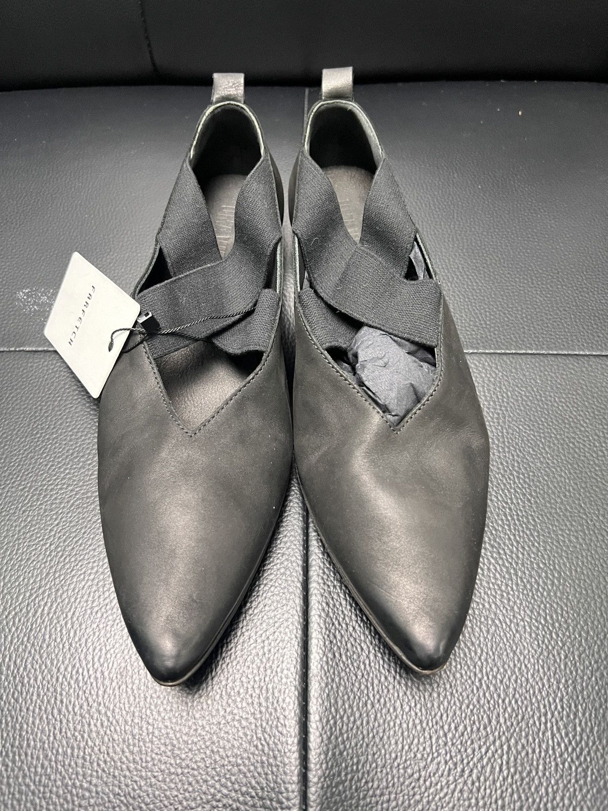 Uma Wang Uma Wang Pointed Toe Leather Ballet Flats Size US 9 / IT 39 - 5 Thumbnail