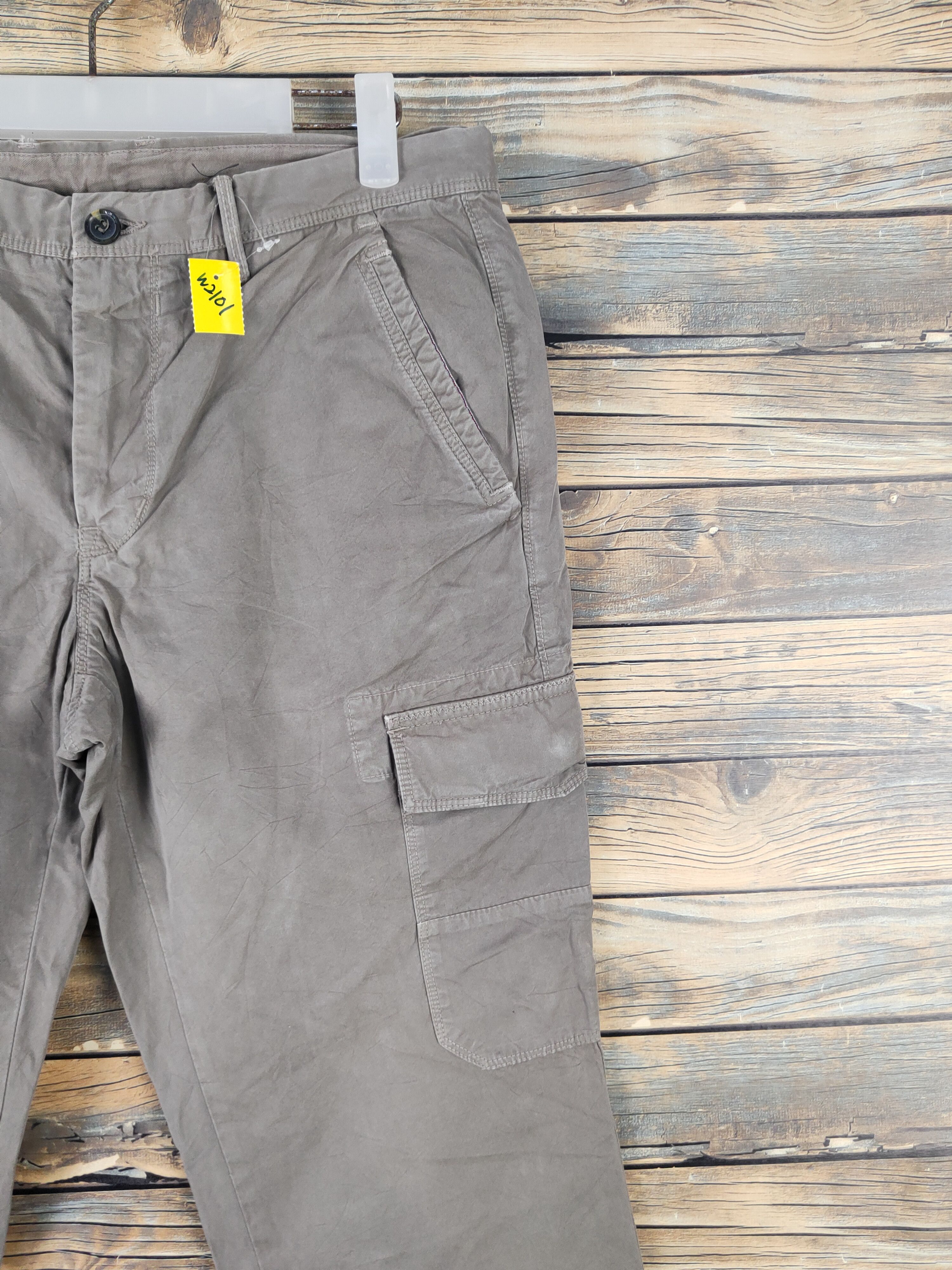 Henry Cotton's Henry Cottons Brown Multipocket Tactical Cargo Pants #W2101 Size US 32 / EU 48 - 5 Thumbnail