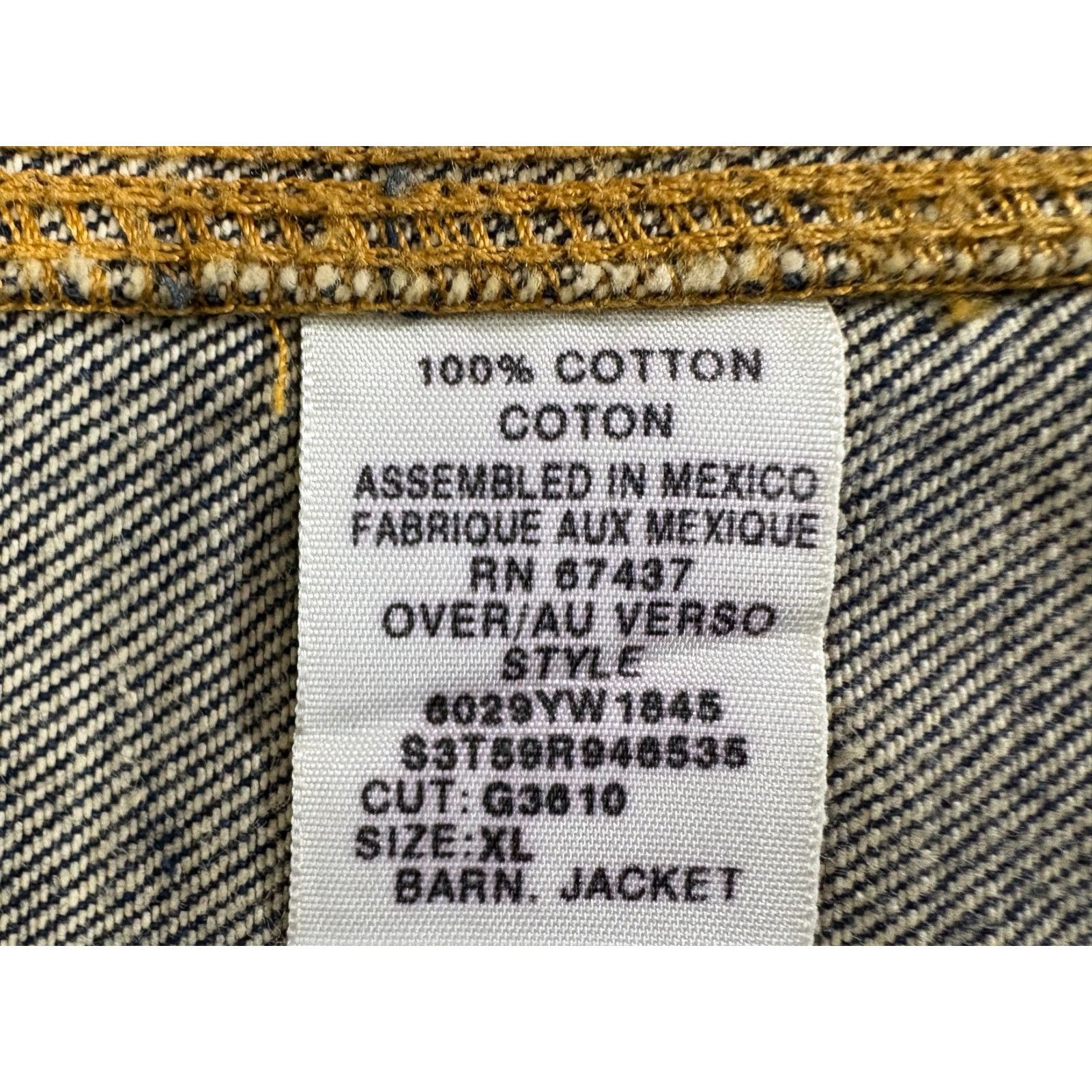 Ralph Lauren Ralph Lauren Polo Jeans Denim Barn Chore Jacket sz XL vintag Size US XL / EU 56 / 4 - 4 Thumbnail