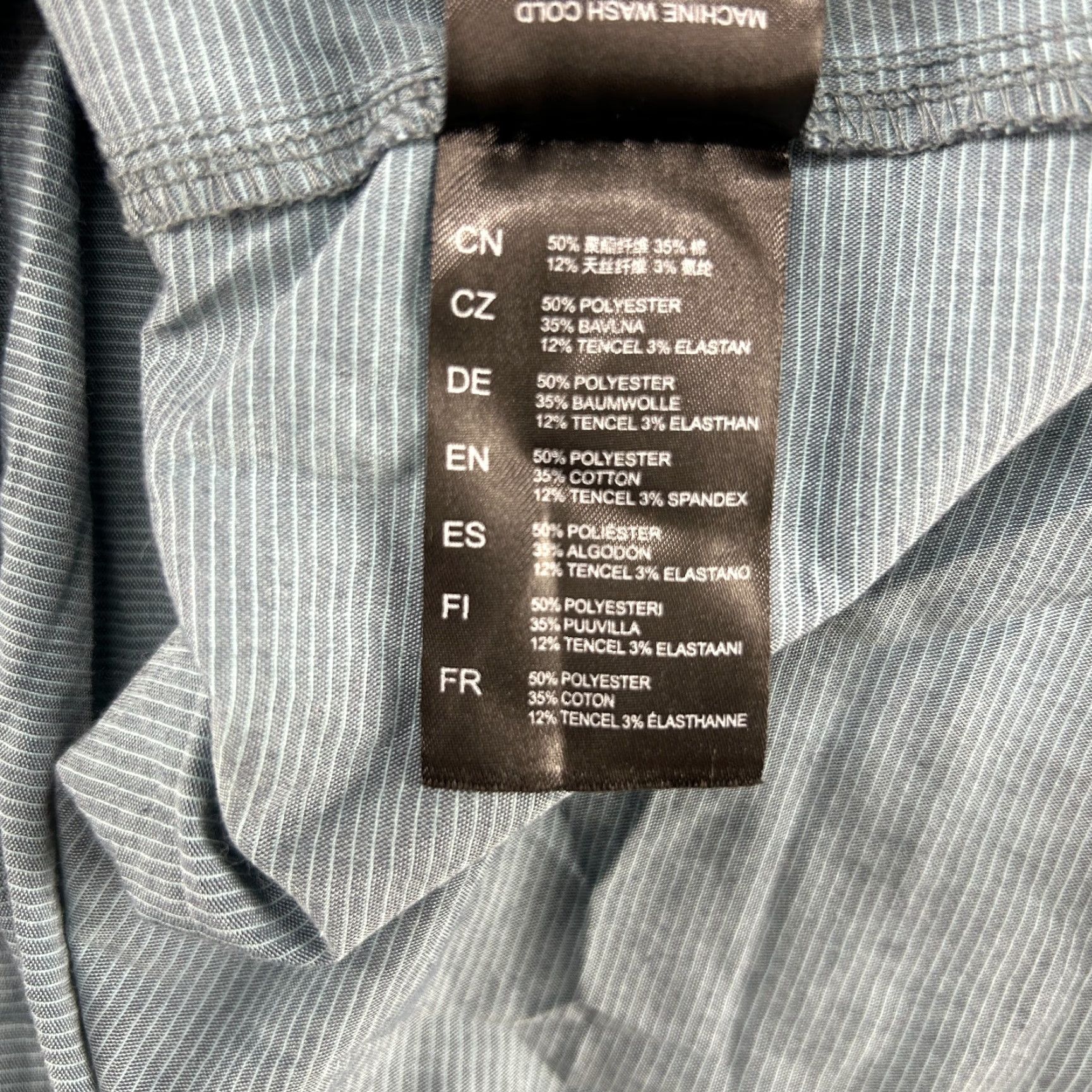 Vintage Kuhl Shirt Men L Blue Button Up Short Sleeve Regular Fit Solid Stretch Polyester Size US L / EU 52-54 / 3 - 3 Thumbnail