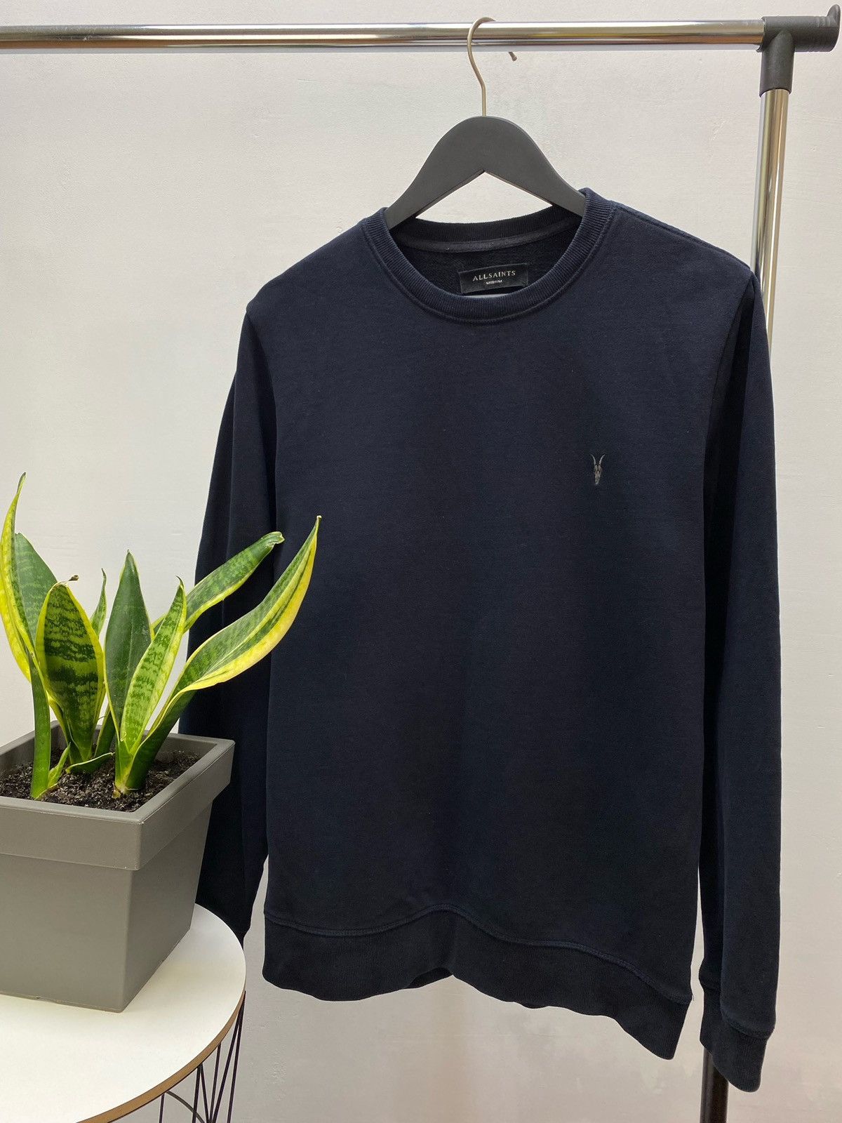 Allsaints × Vintage Vintage Allsaints Black Classic Sweatshirt Style Size US M / EU 48-50 / 2 - 1 Thumbnail