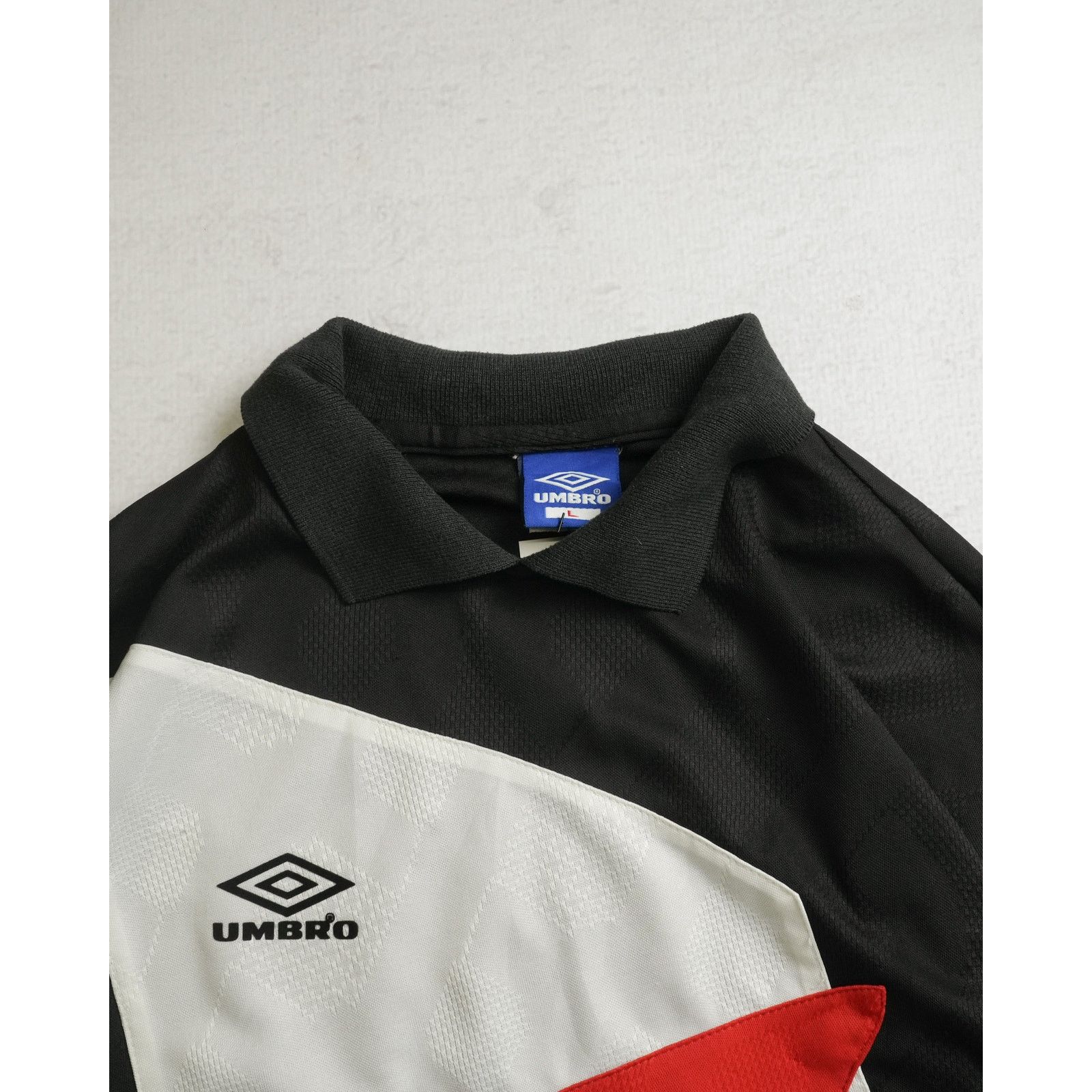 Umbro Vintage 90s Umbro Red Regular Jersey - Men's Large Size US L / EU 52-54 / 3 - 3 Thumbnail