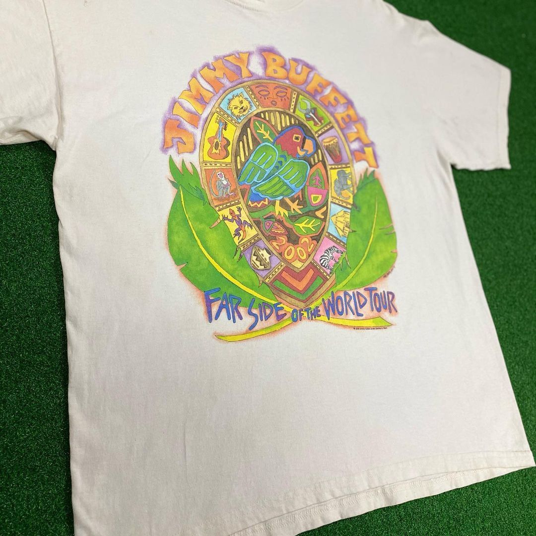 Band Tees Jimmy Buffet VTG #SKU-A65 DP Size US L / EU 52-54 / 3 - 4 Thumbnail