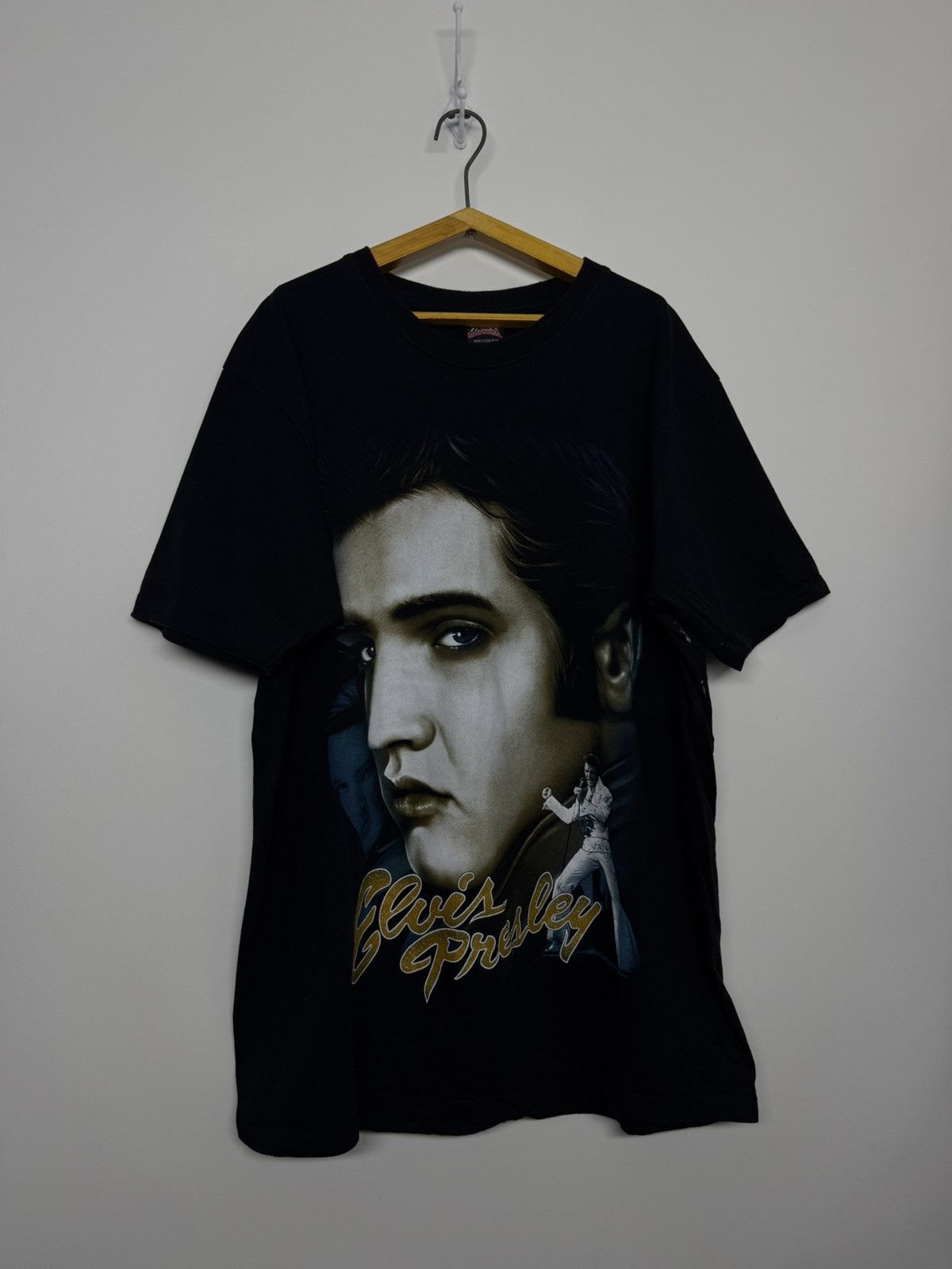 Vintage Vintage Y2k Elvis Presley Rock Size US XL / EU 56 / 4 - 1 Thumbnail