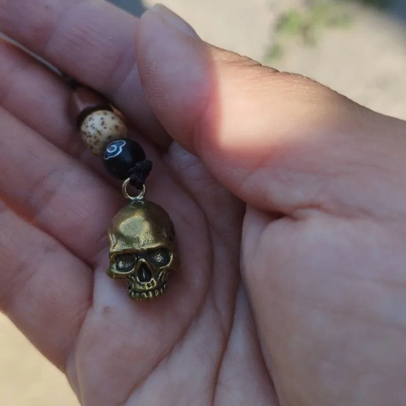 Other Beast Punk Skull Head Pendant Keyring Charms Gifts Size ONE SIZE - 2 Thumbnail