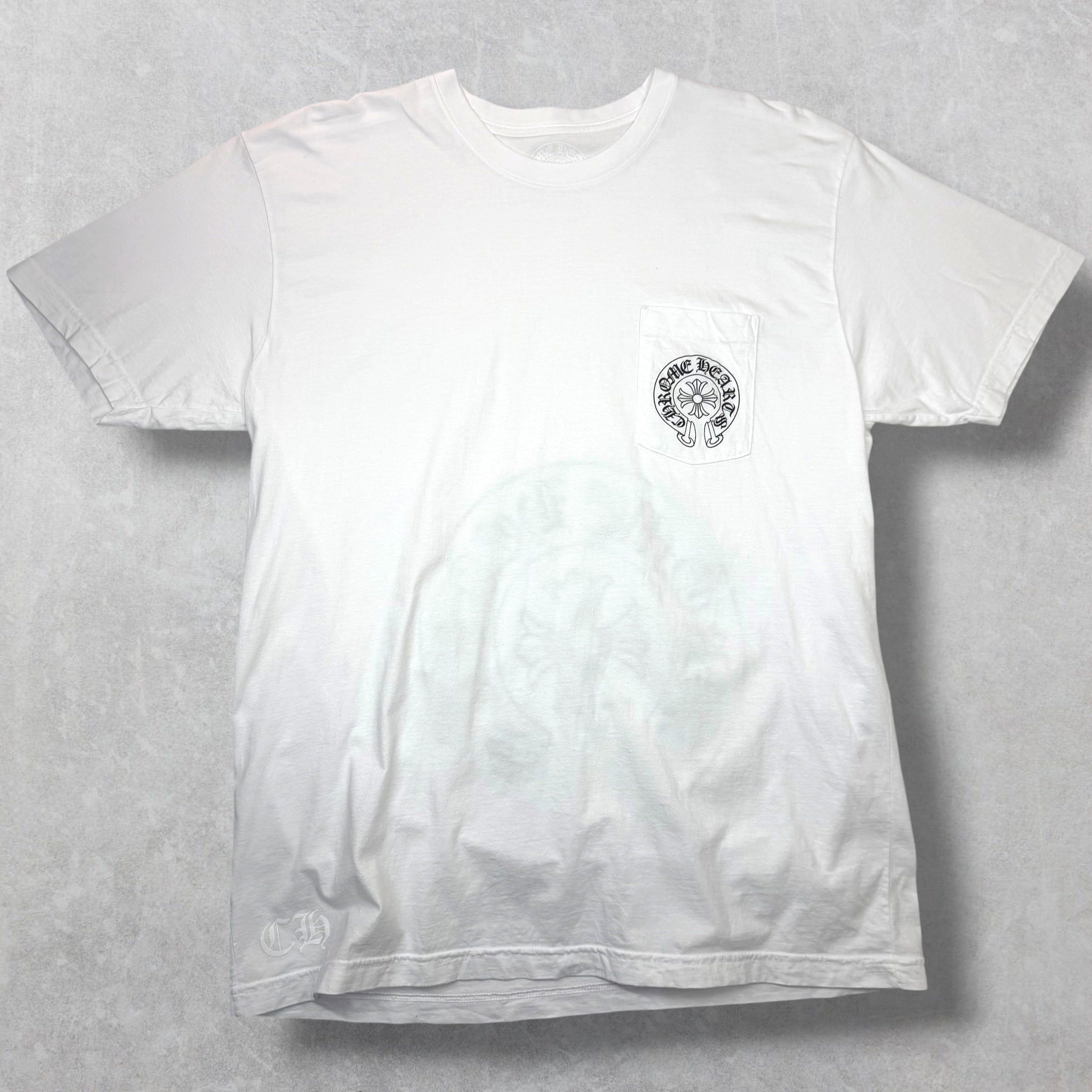 Chrome Hearts Chrome Hearts Malibu Horseshoe Tee White XXL Size US XXL / EU 58 / 5 - 2 Thumbnail