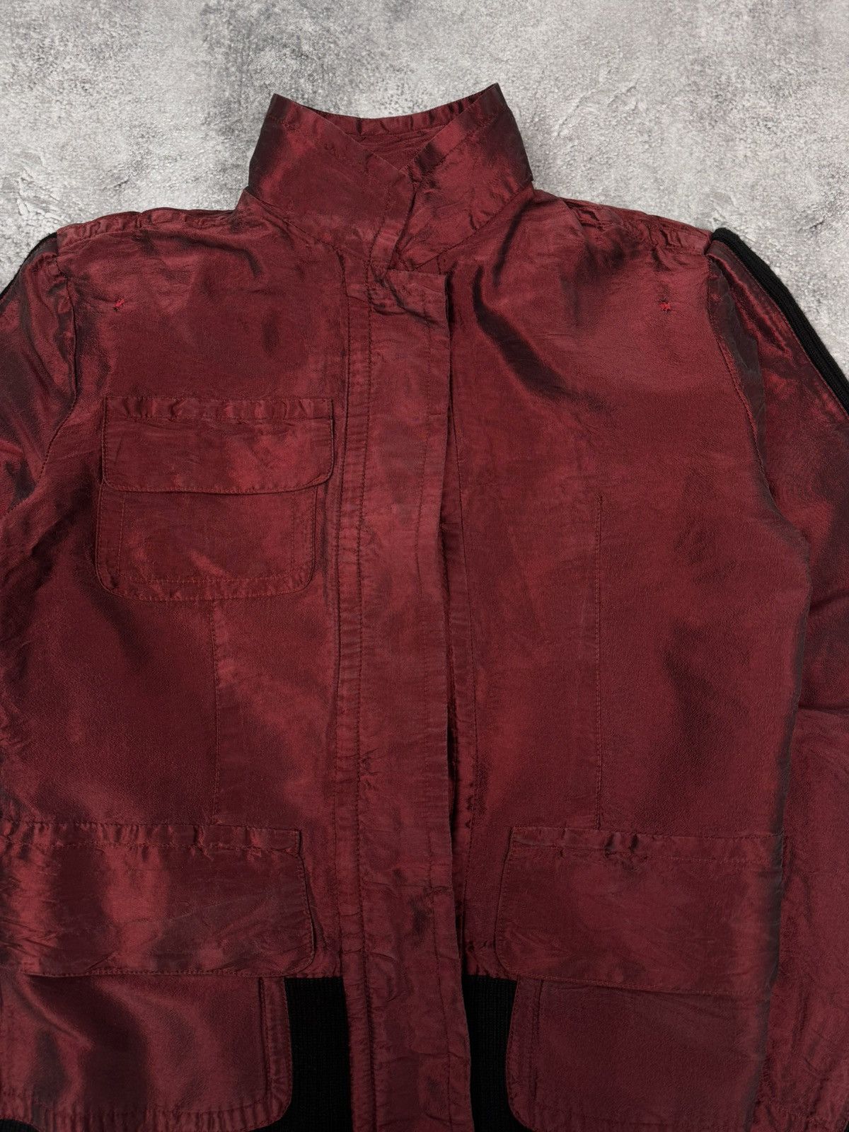 Other Uli Schneider Women Jacket Burgundy Size М Size M / US 6-8 / IT 42-44 - 2 Thumbnail