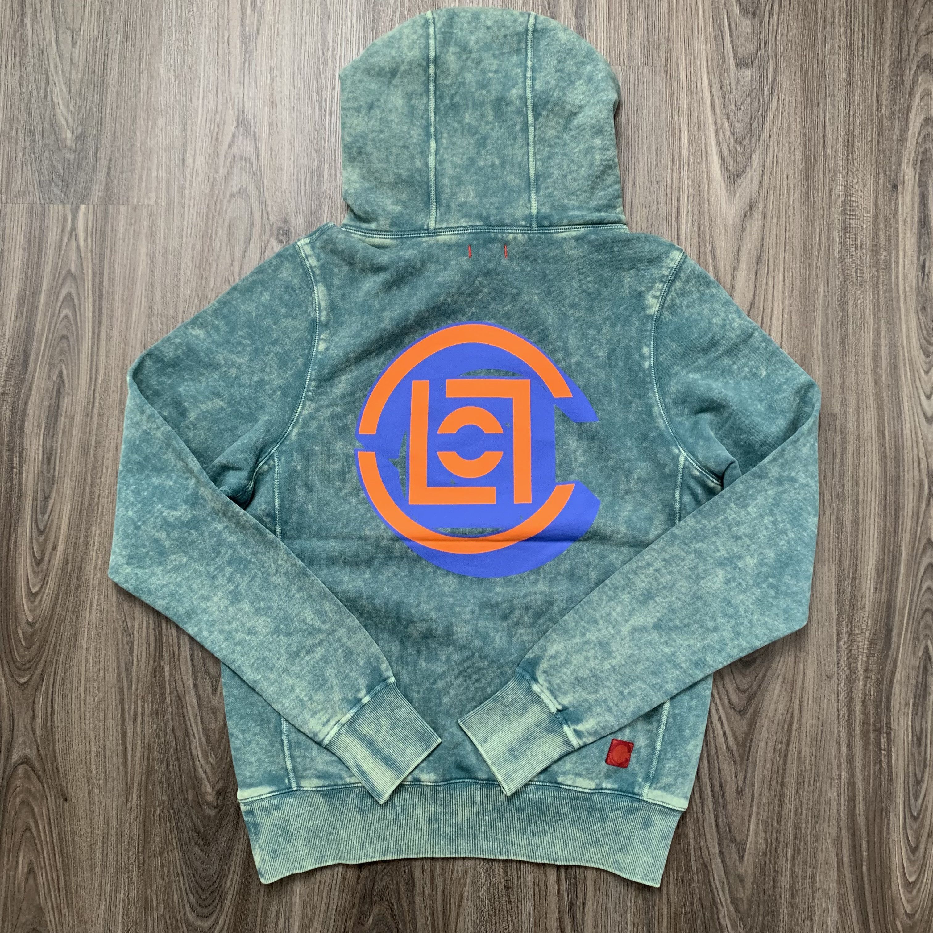 CLOT Clot Green Distressed Shadow Hoodie logo Mens Size Small Size US S / EU 44-46 / 1 - 6 Thumbnail