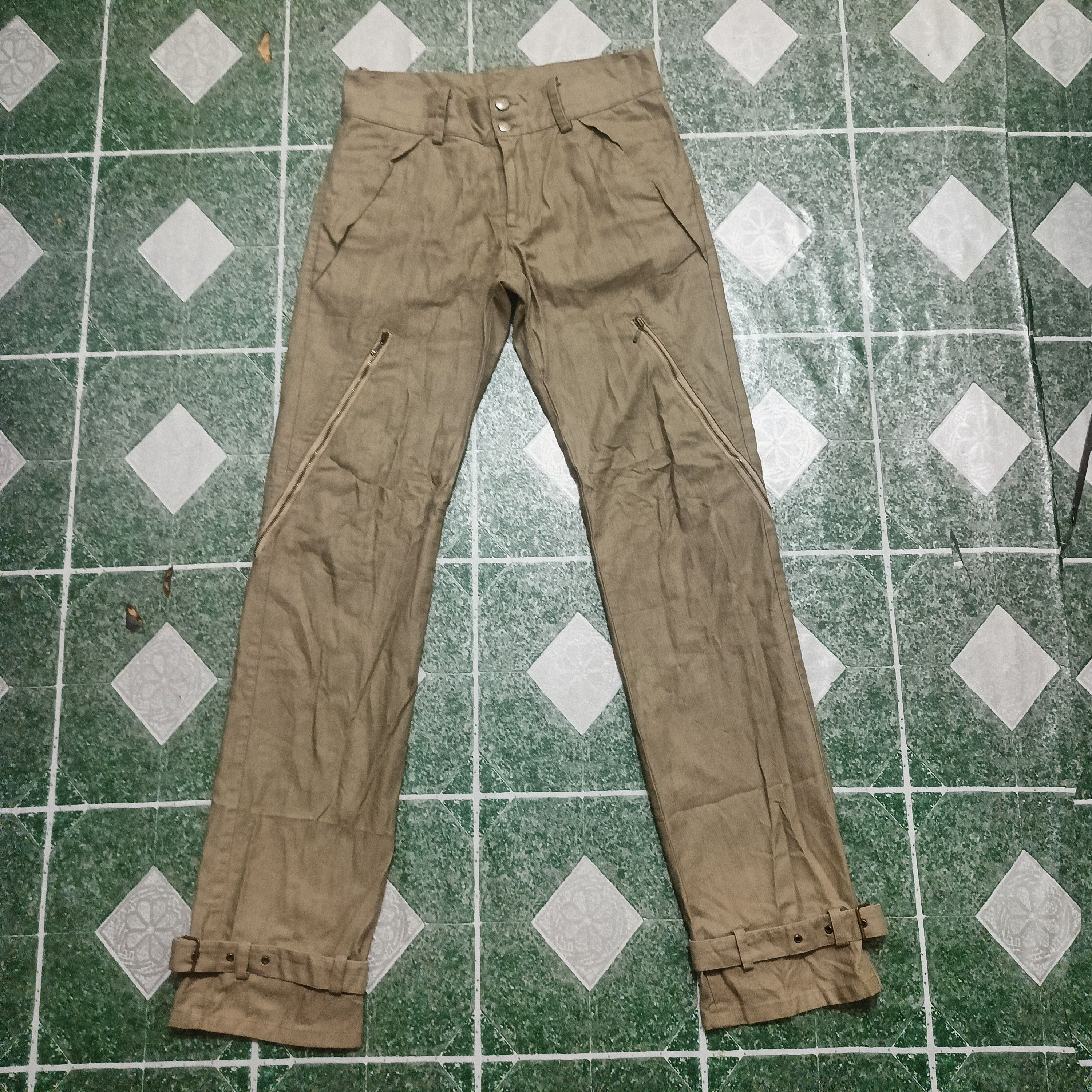 Katharine Hamnett London Hamnett bondage pants multi pocket zipper Size US 31 - 1 Thumbnail