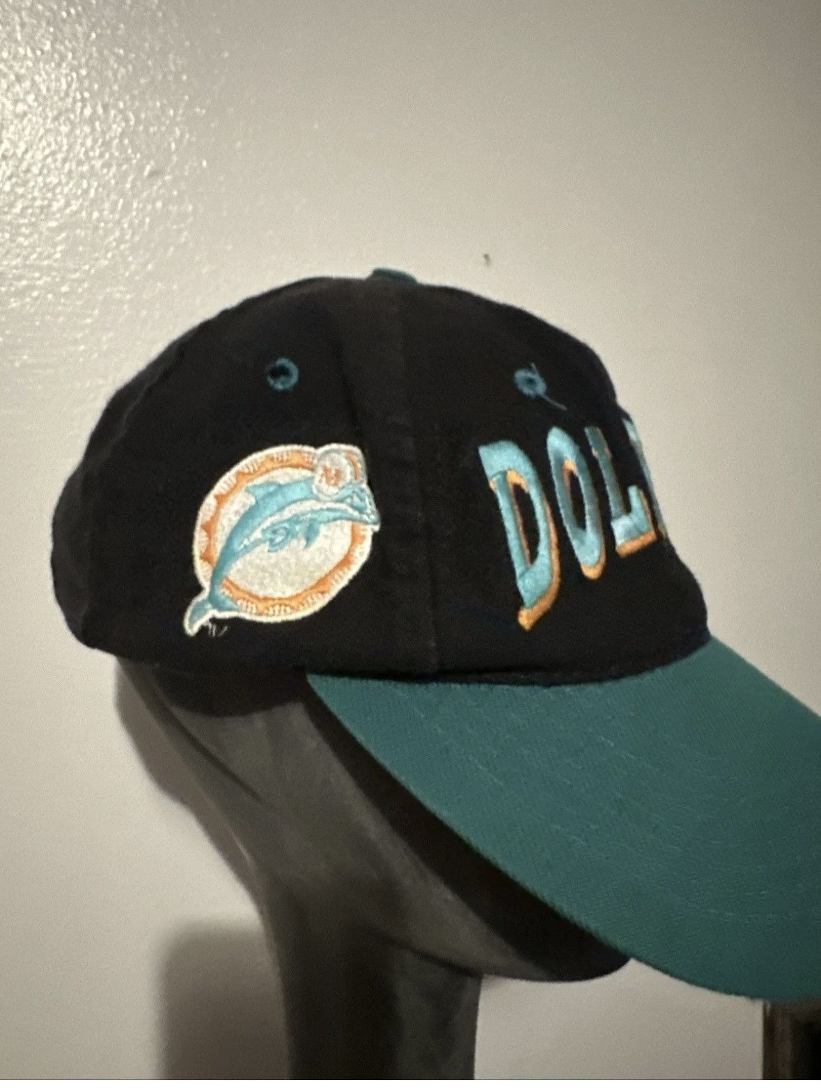 NFL VTG Miami Dolphins SnapBack Hat 1990s RARE Size ONE SIZE - 2 Thumbnail