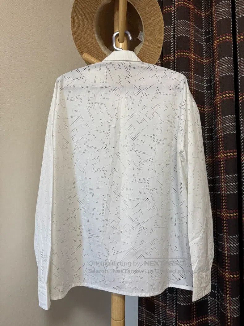 Hermes Hermes Shirt with special process fabric, hollow, light an Size US XXS / EU 40 - 2 Thumbnail