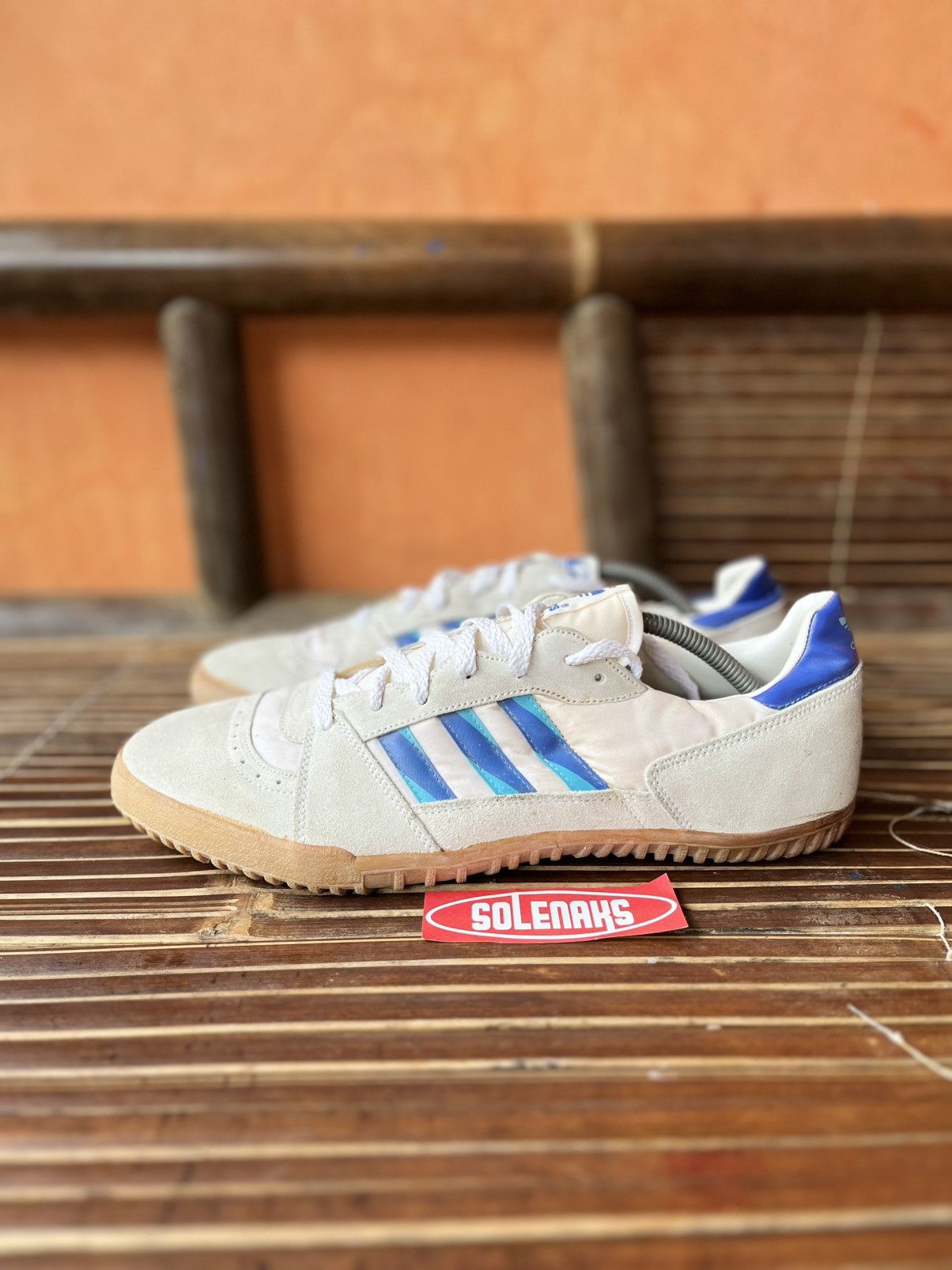 Adidas 1990s Adidas Indoor training vintage rare Size US 12.5 / EU 45-46 - 4 Thumbnail