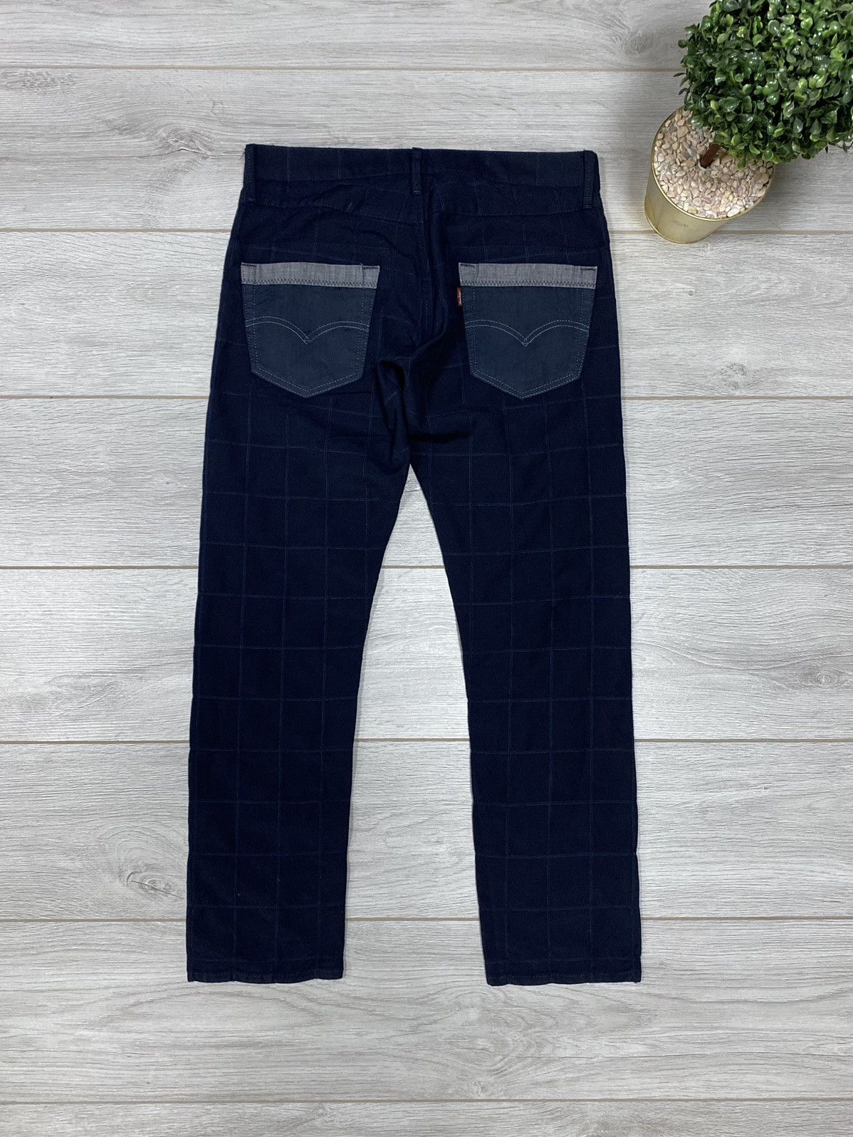 Junya Watanabe Junya Watanabe Levi’s RARE wool check plaid Japanese pants Size US 32 / EU 48 - 1 Thumbnail