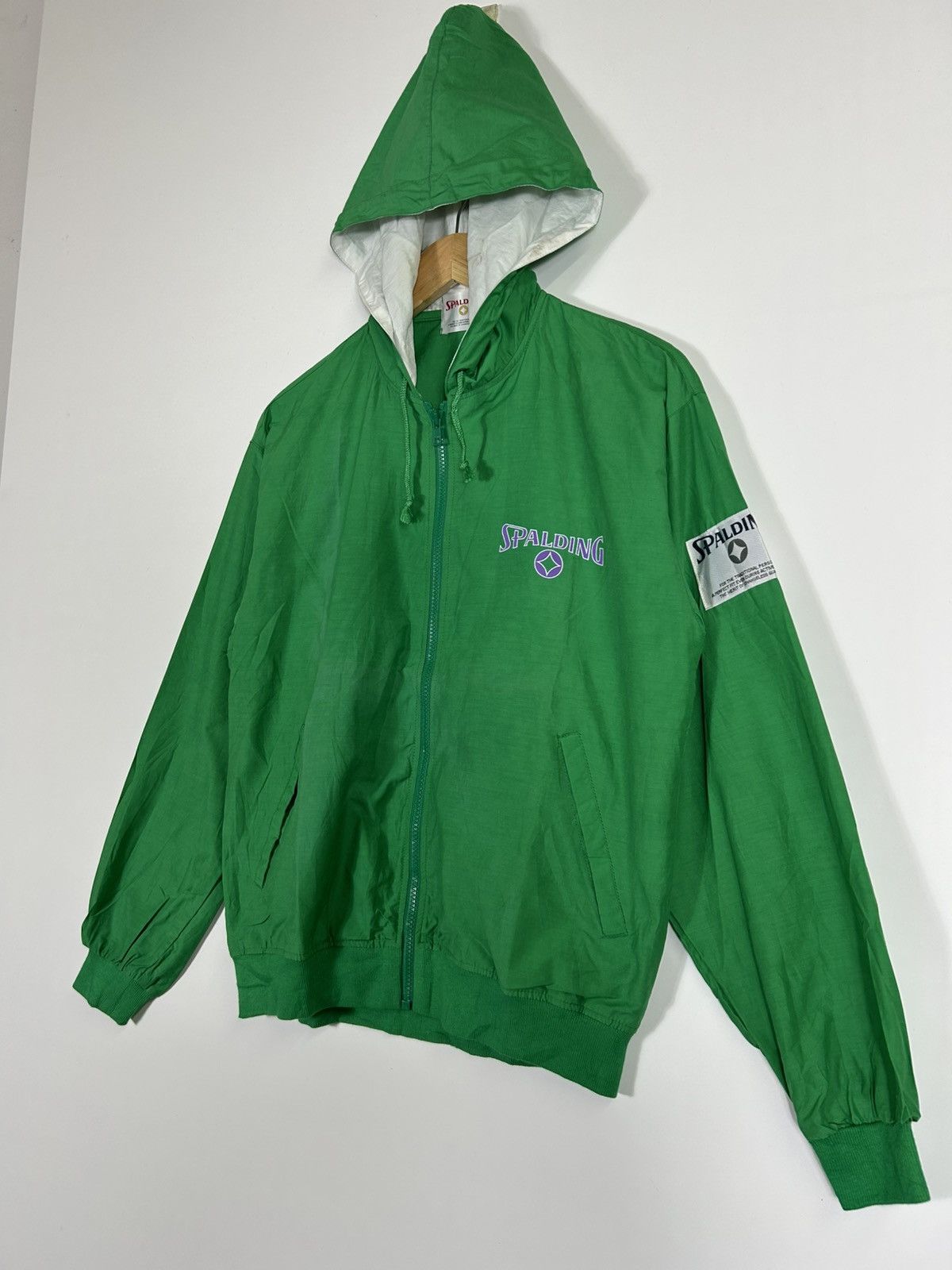 Spalding ⚡️Vintage Spalding Hooded Zipper Sweater Jacket Size US M / EU 48-50 / 2 - 3 Thumbnail