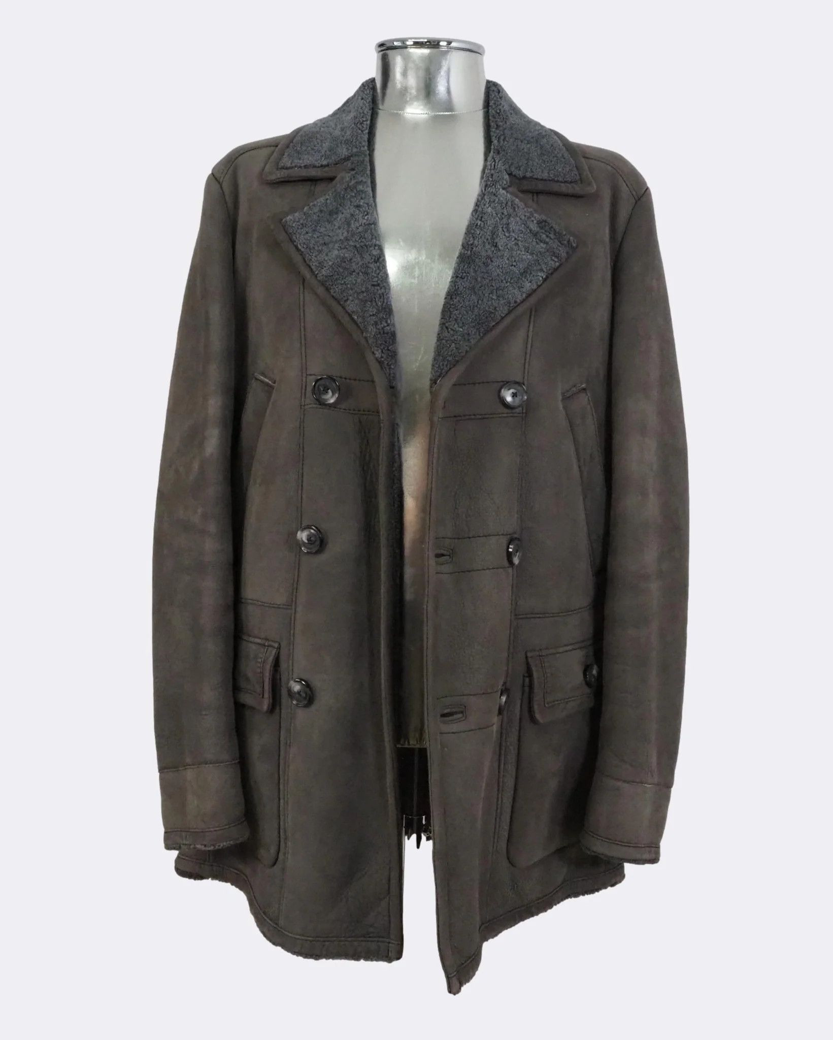 Hugo Boss Hugo Boss Spanish Merino Lambskin Shearling Jacket $1445 Size US L / EU 52-54 / 3 - 1 Thumbnail