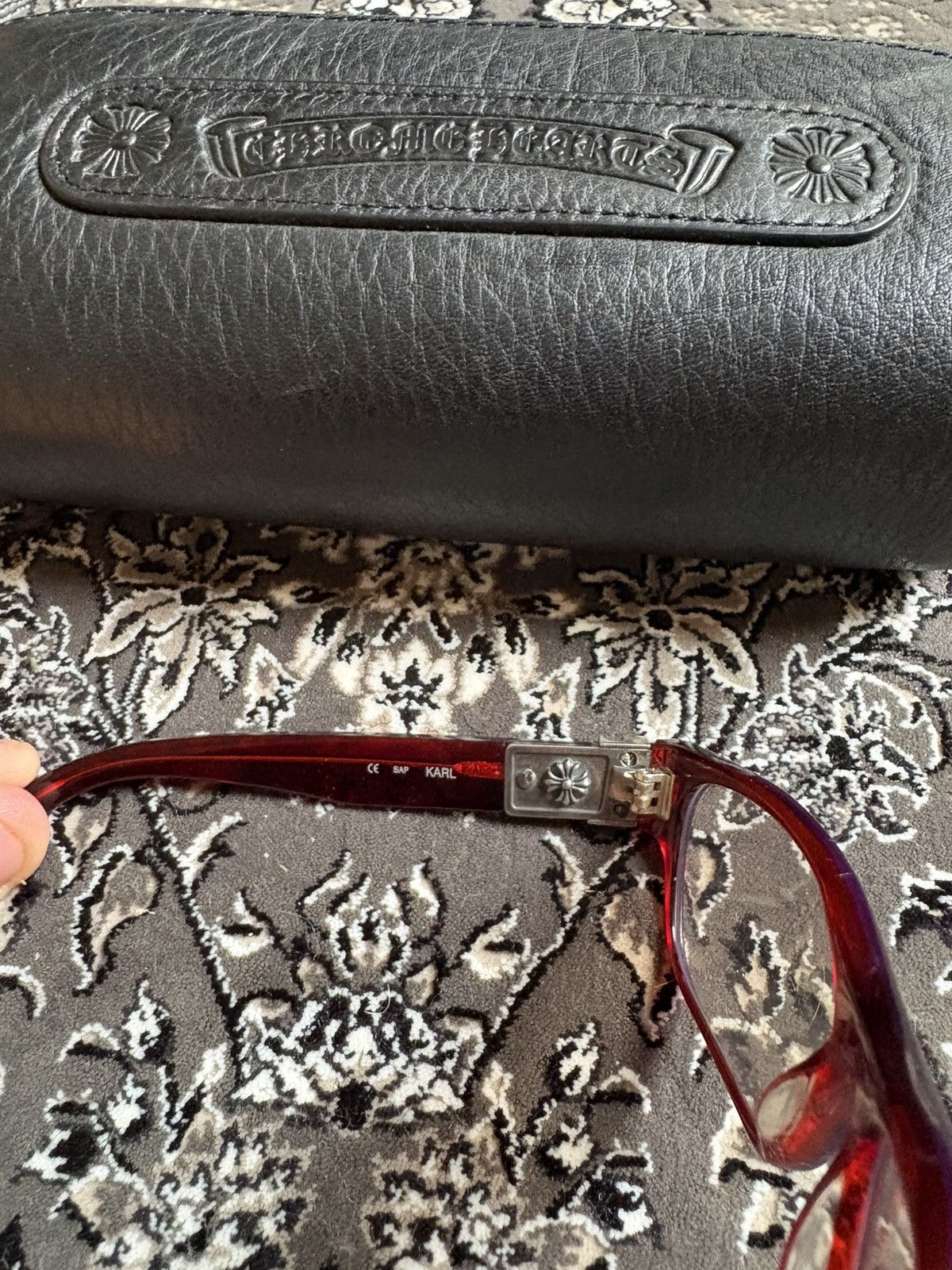 Chrome Hearts Chrome Hearts “Karl” Glasses Size ONE SIZE - 4 Thumbnail