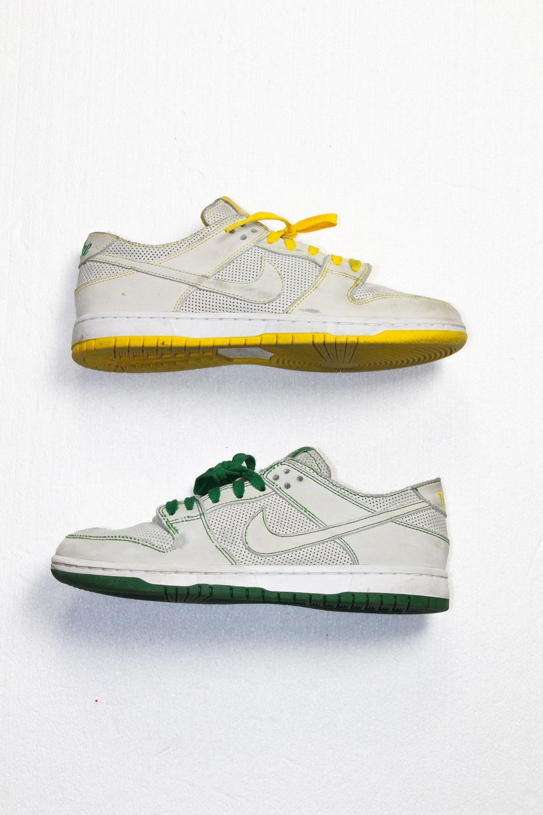 image of Nike Sb Dunk Low Decon Ishod Wair Mismatch Shoes in Yellow, Men's (Size 8)