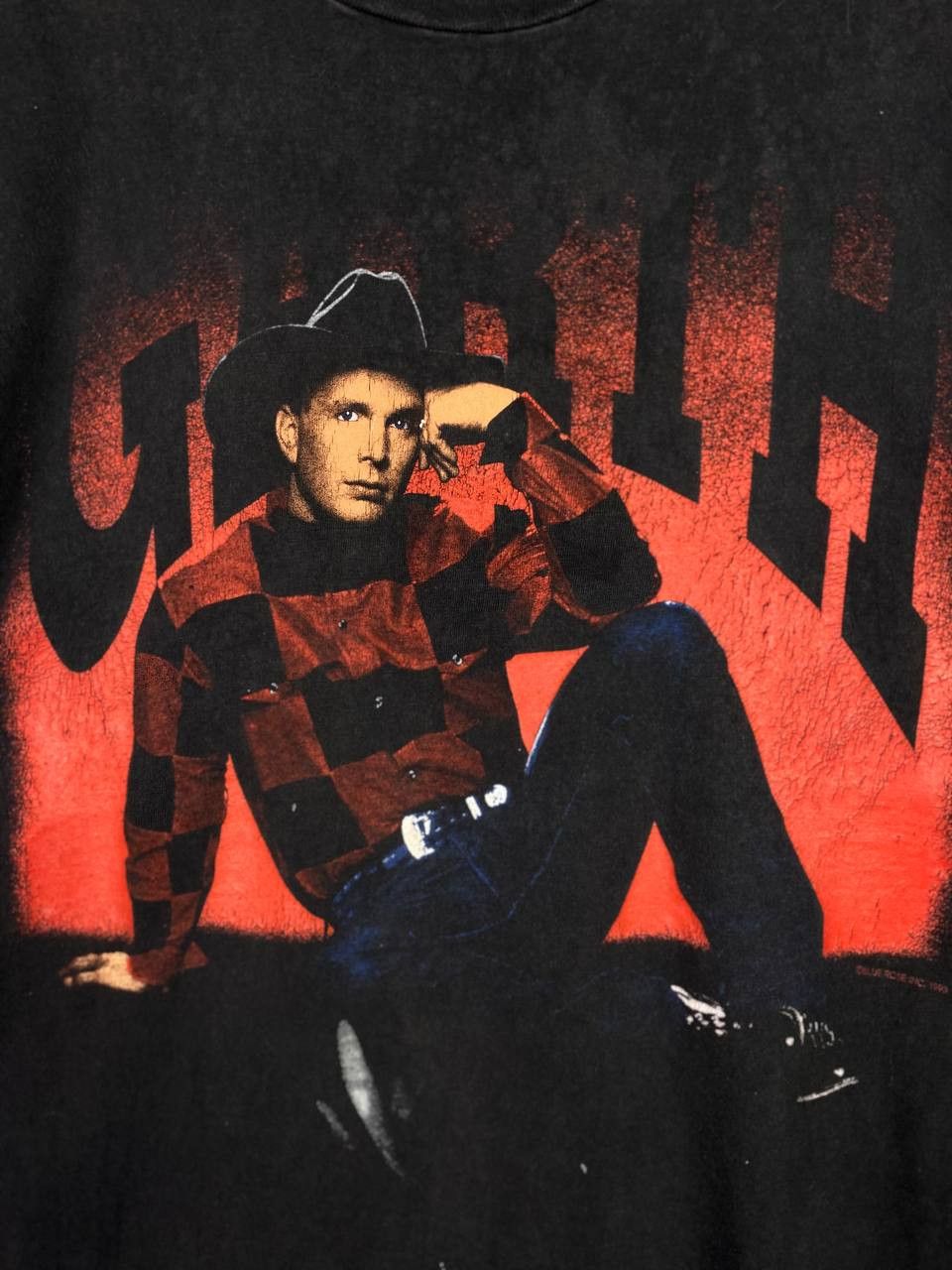 Vintage vintage 90s garth brook on tour tee nice design Size US XL / EU 56 / 4 - 2 Thumbnail
