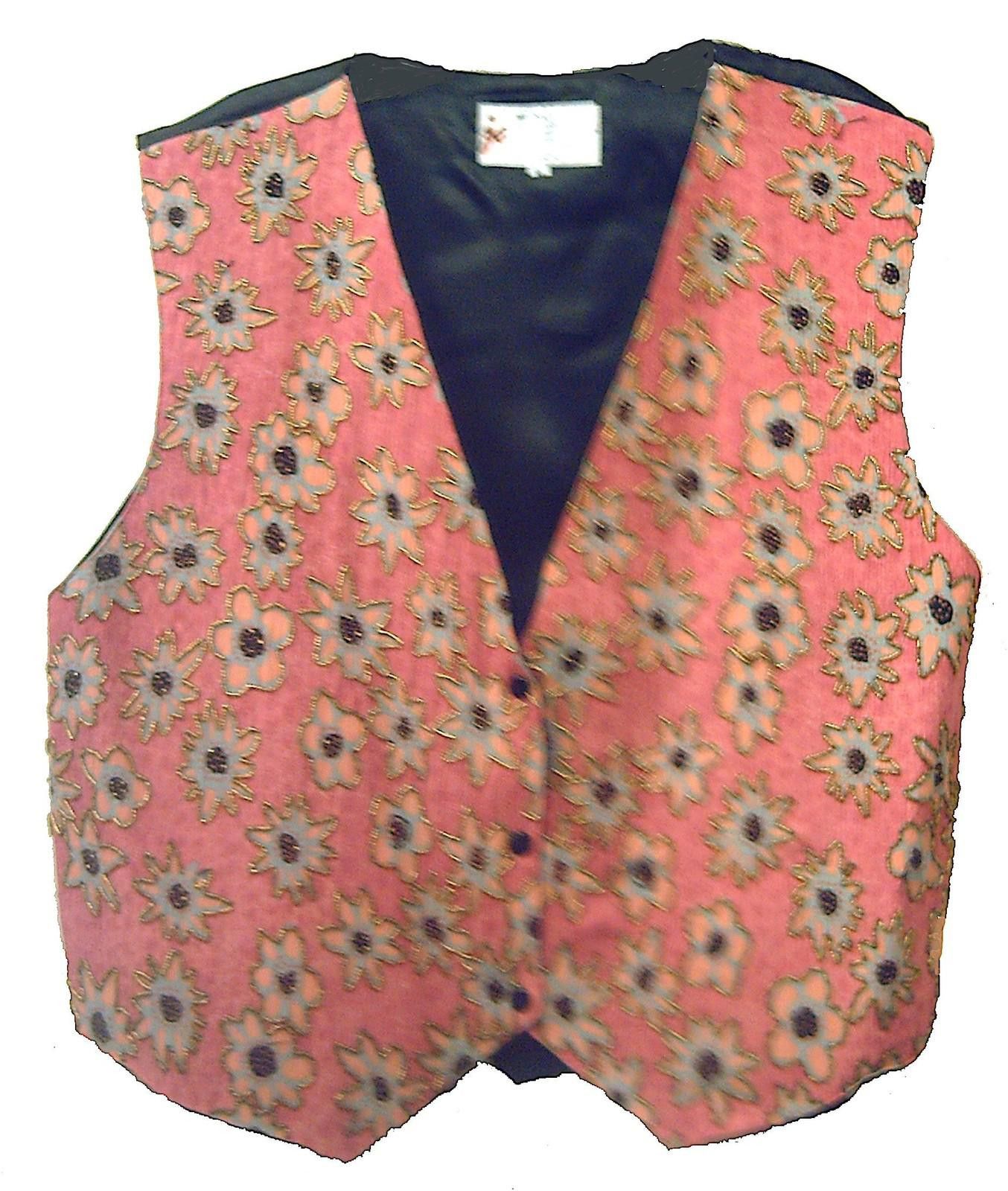 Designer Beaded Rayon Vest Lite Pink Color size XL only Size XL / US 12-14 / IT 48-50 - 1 Preview