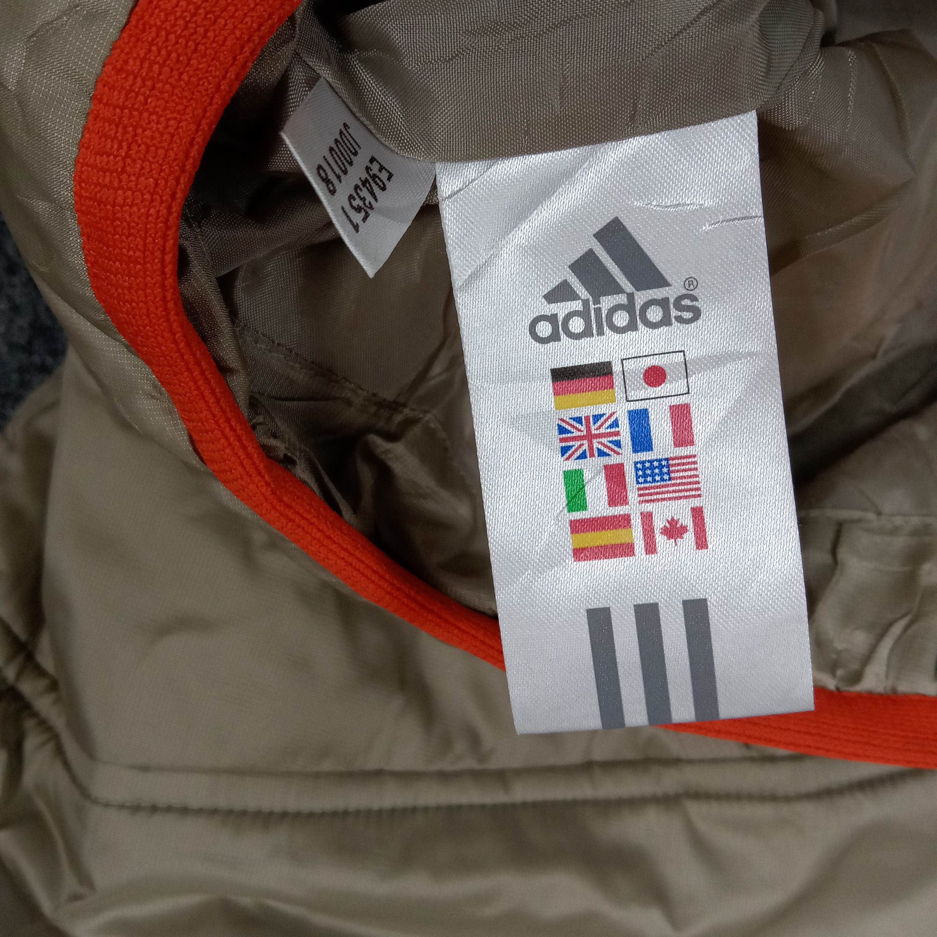 Adidas Adidas ClimaProof Puffer Custom Logo Jacket C278N1 Size US L / EU 52-54 / 3 - 10 Thumbnail